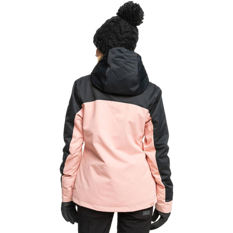 Chaqueta de esquí Roxy Free Jet Block para mujer