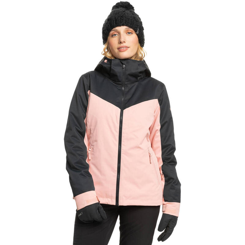 Chaqueta de esquí Roxy Free Jet Block para mujer