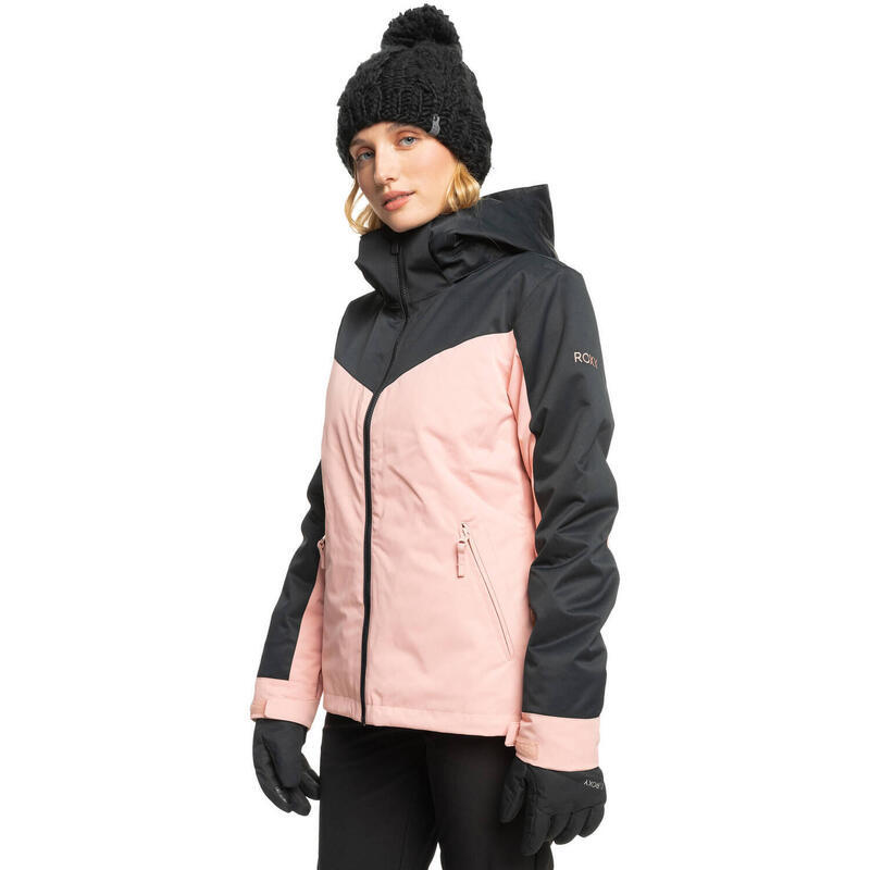 Chaqueta de esquí Roxy Free Jet Block para mujer