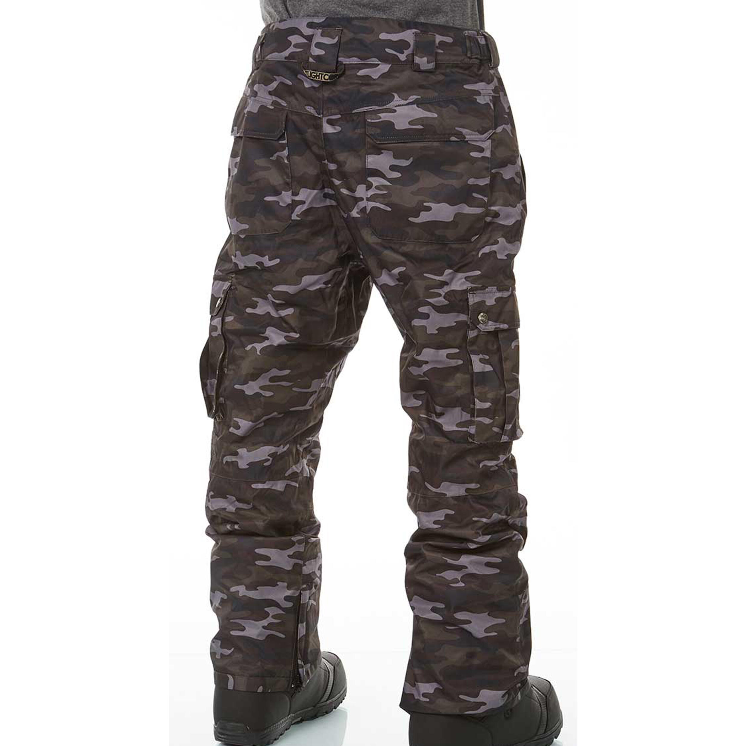 Ski-/Snowboardhose Herren - CARTEL camo 3/5