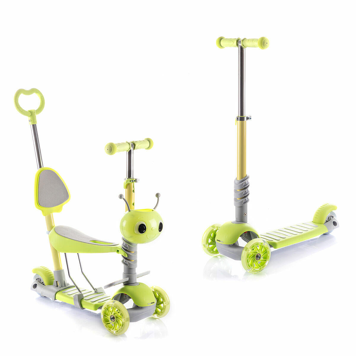 Innovagoods - Scooter Évolutif 3 En 1 Pour Enfants Innovagoods - Trottinette - Vert - Taille Unique - Decathlon
