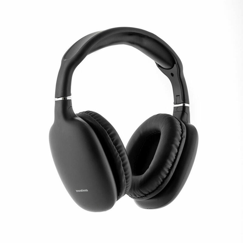 Auriculares Inalámbricos - Live Pro - Cancelación del ruido ANC - Plegables  con funda PRIXTON, Circumaurales, Bluetooth, Negro