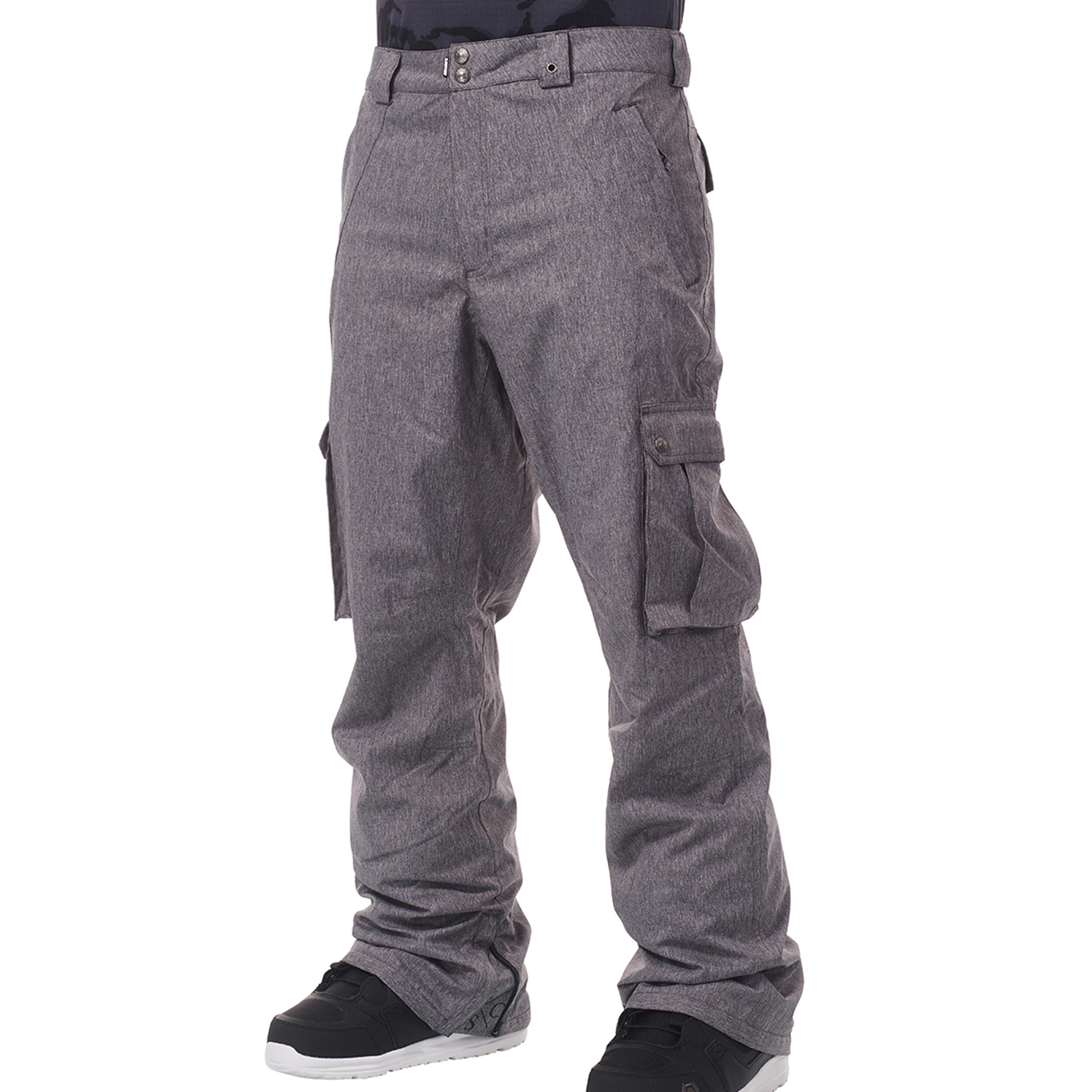 Ski-/Snowboardhose Herren - CARTEL grey heather 2/7