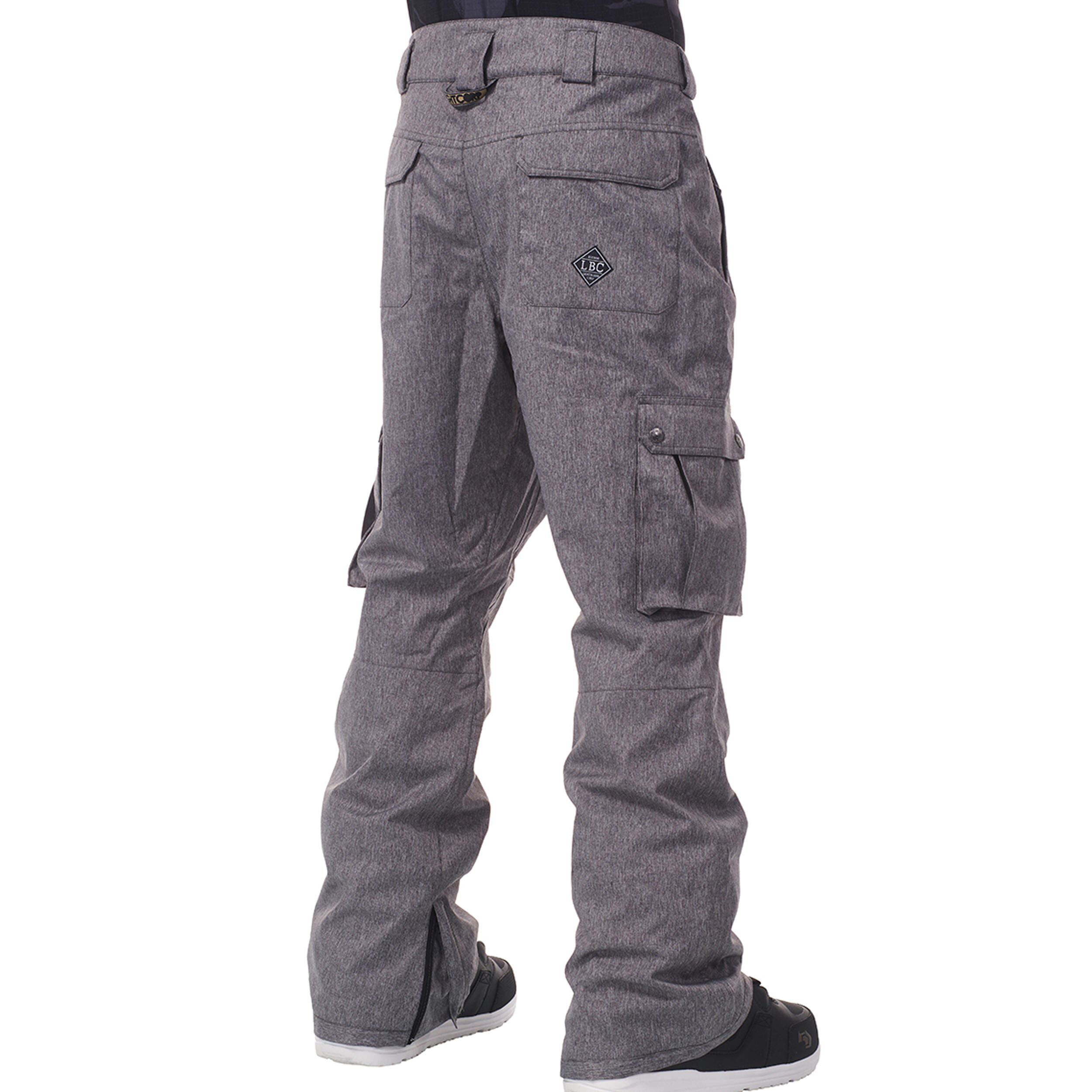 Ski-/Snowboardhose Herren - CARTEL grey heather 3/7