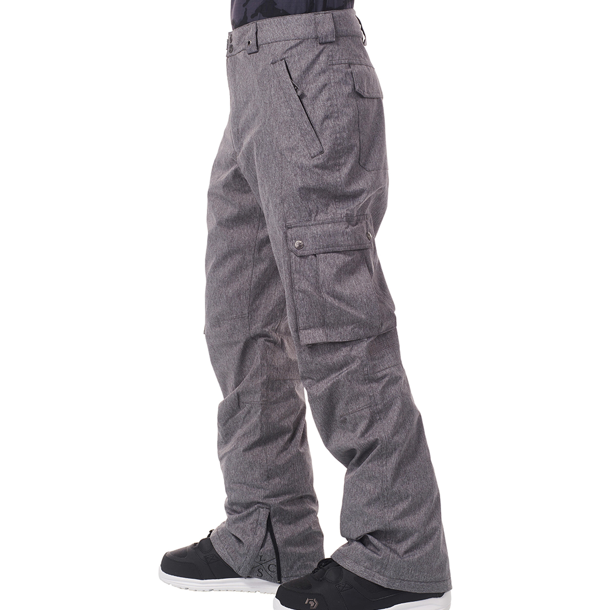 Ski-/Snowboardhose Herren - CARTEL grey heather 4/7