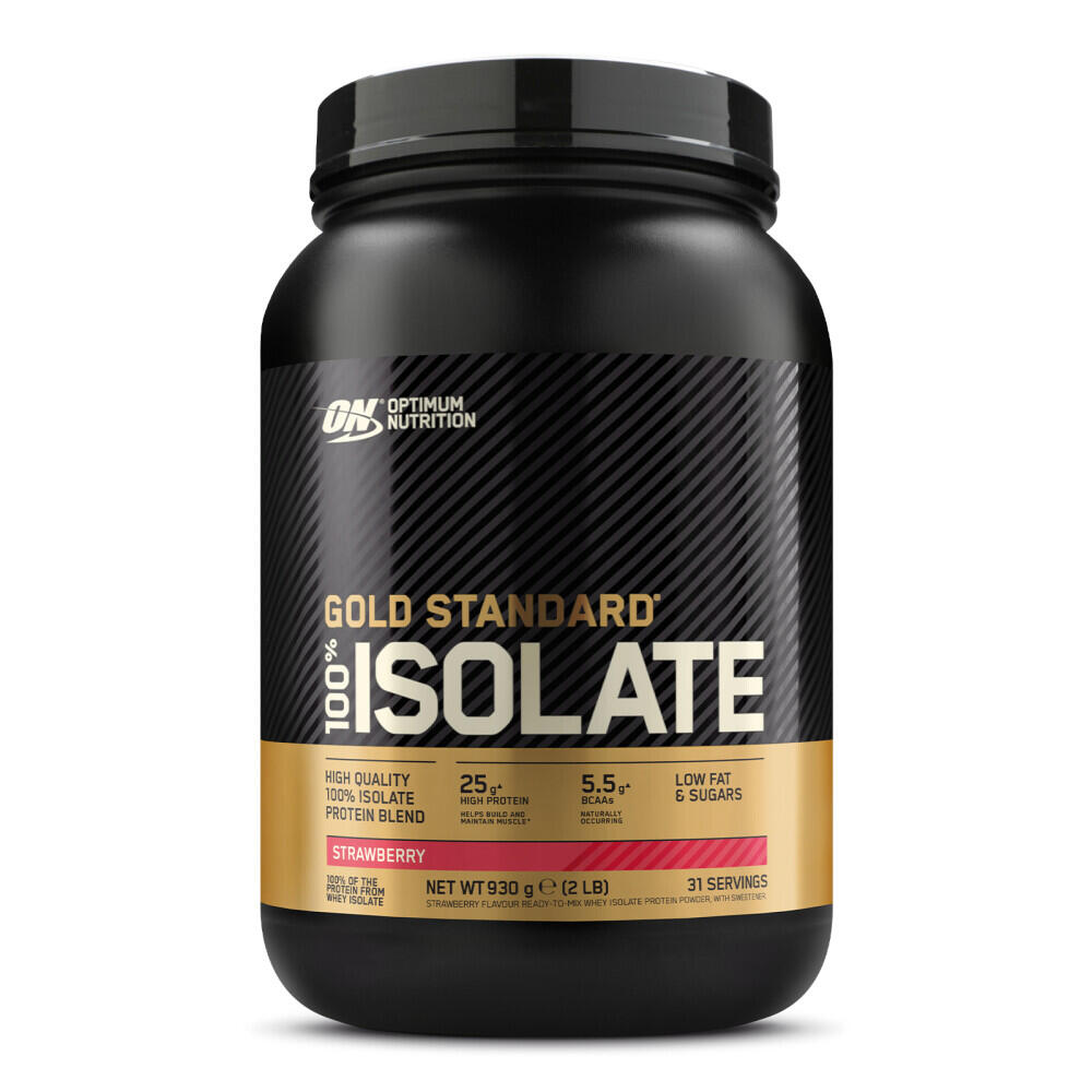 OPTIMUM NUTRITION Wei-isolaat - 100% Isolaat Gold Standard (930g) - Aardbei