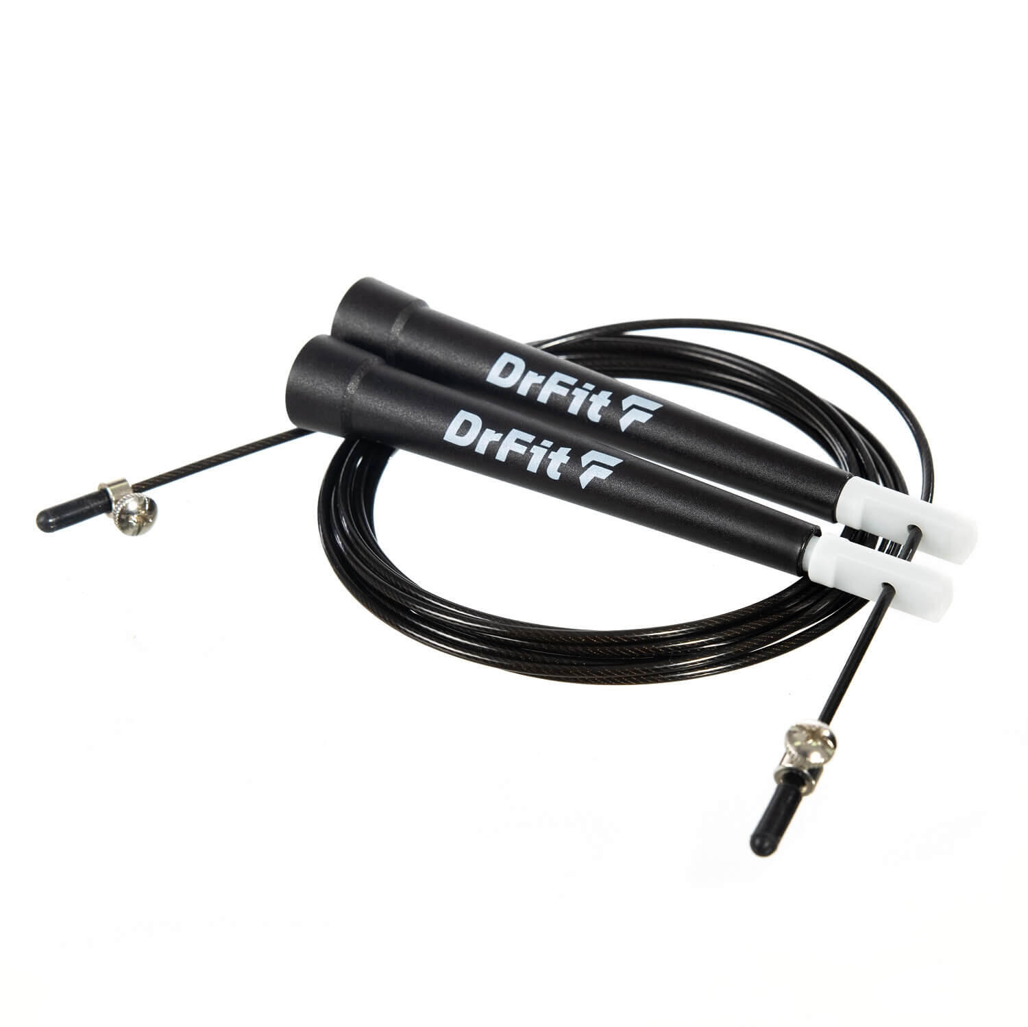 Skakanka sportowa bokserska regulowana do cardio fitness jump rope 3 m DrFit 2/5