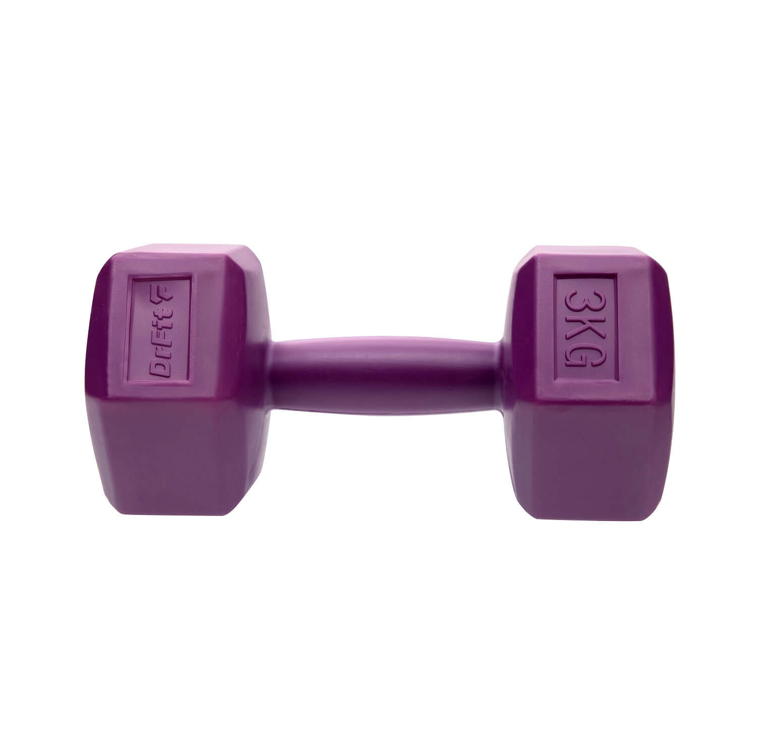 Hantle ciężarki sześciokątne obciążenie do ćwiczeń treningu siłowego DrFit 3/6