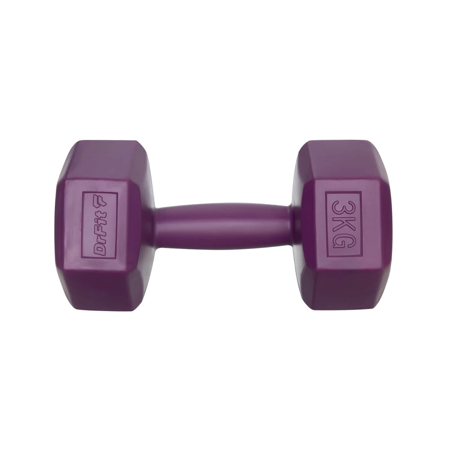 Hantle ciężarki sześciokątne obciążenie do ćwiczeń treningu siłowego DrFit 2/6