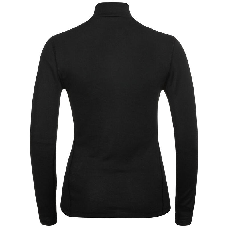 W BL TOP Turtle neck l_s ACTIVE WARM ECO - - BLACK - WOMEN - SnowboardSki