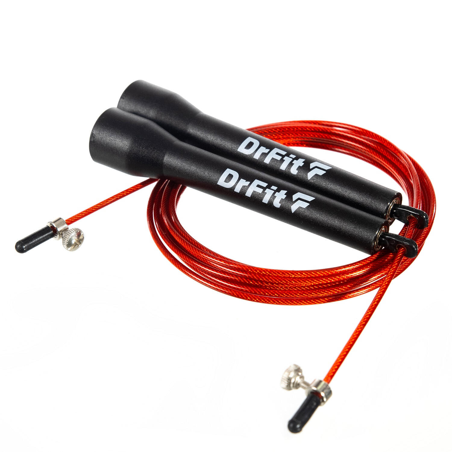 Skakanka sportowa z łożyskami szybka Speed Rope treningowa regulowana 3 m DrFit 2/5