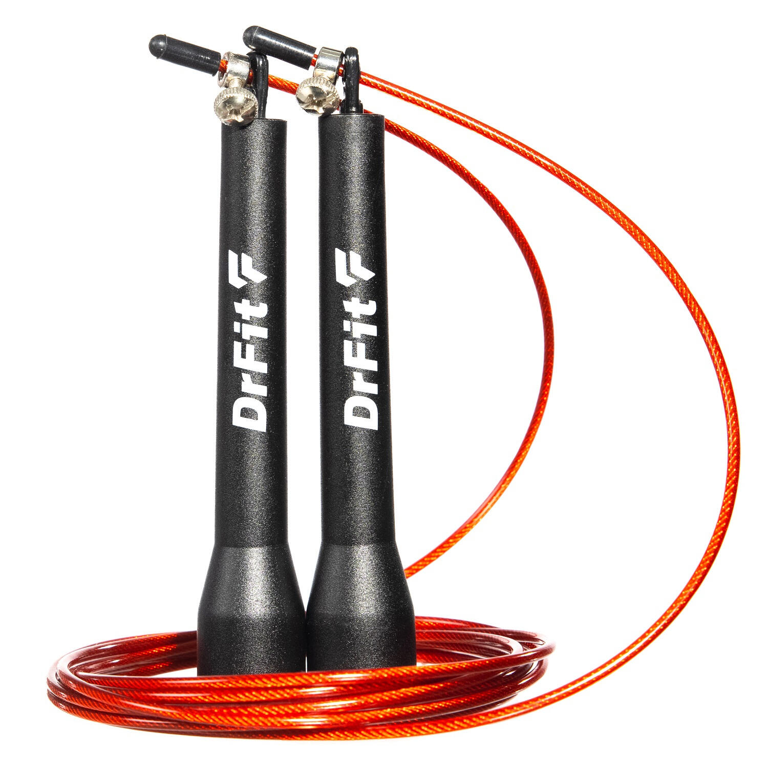 Skakanka sportowa z łożyskami szybka Speed Rope treningowa regulowana 3 m DrFit 4/5