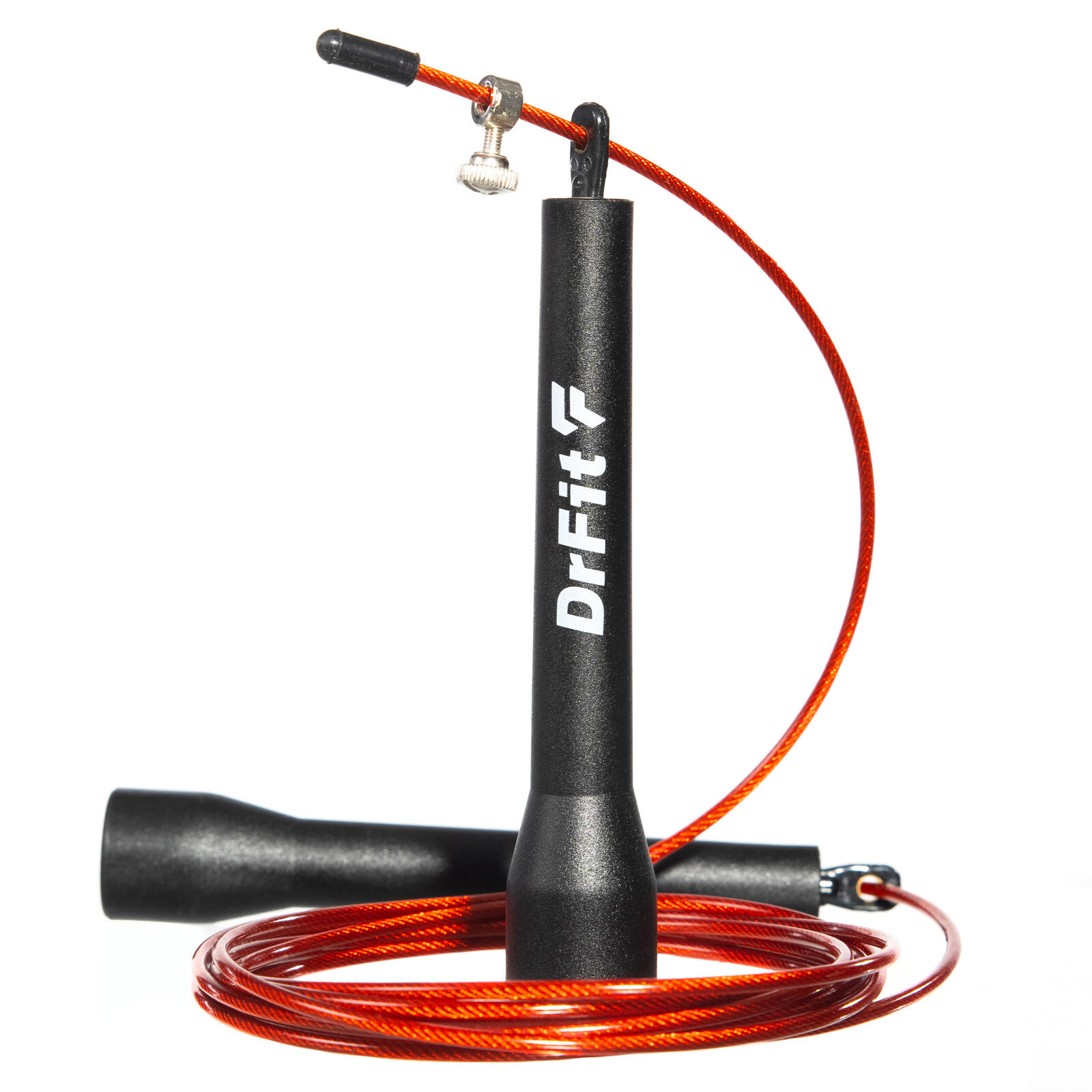 Skakanka sportowa z łożyskami szybka Speed Rope treningowa regulowana 3 m DrFit 3/5
