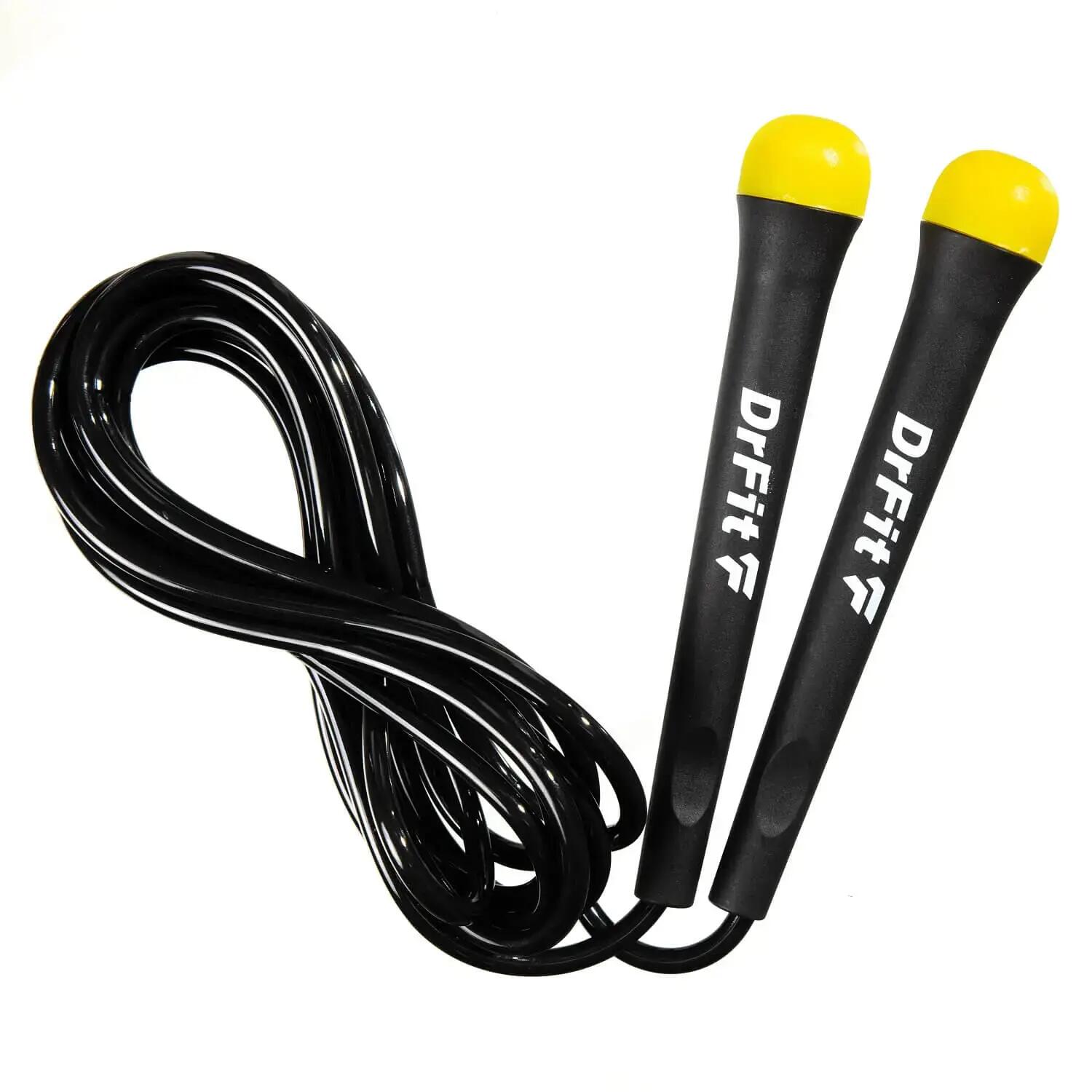 Skakanka sportowa bokserska treningowa do cardio fitness do domu 2,75 m DrFit 3/3