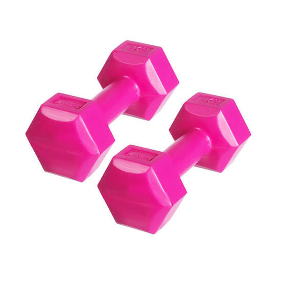 Hantle ciężarki sześciokątne obciążenie do ćwiczeń treningu siłowego DrFit