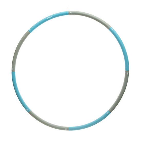 Hula Hop obręcz do ćwiczeń fitness cardio gładkie składane 8 elementowe DrFit