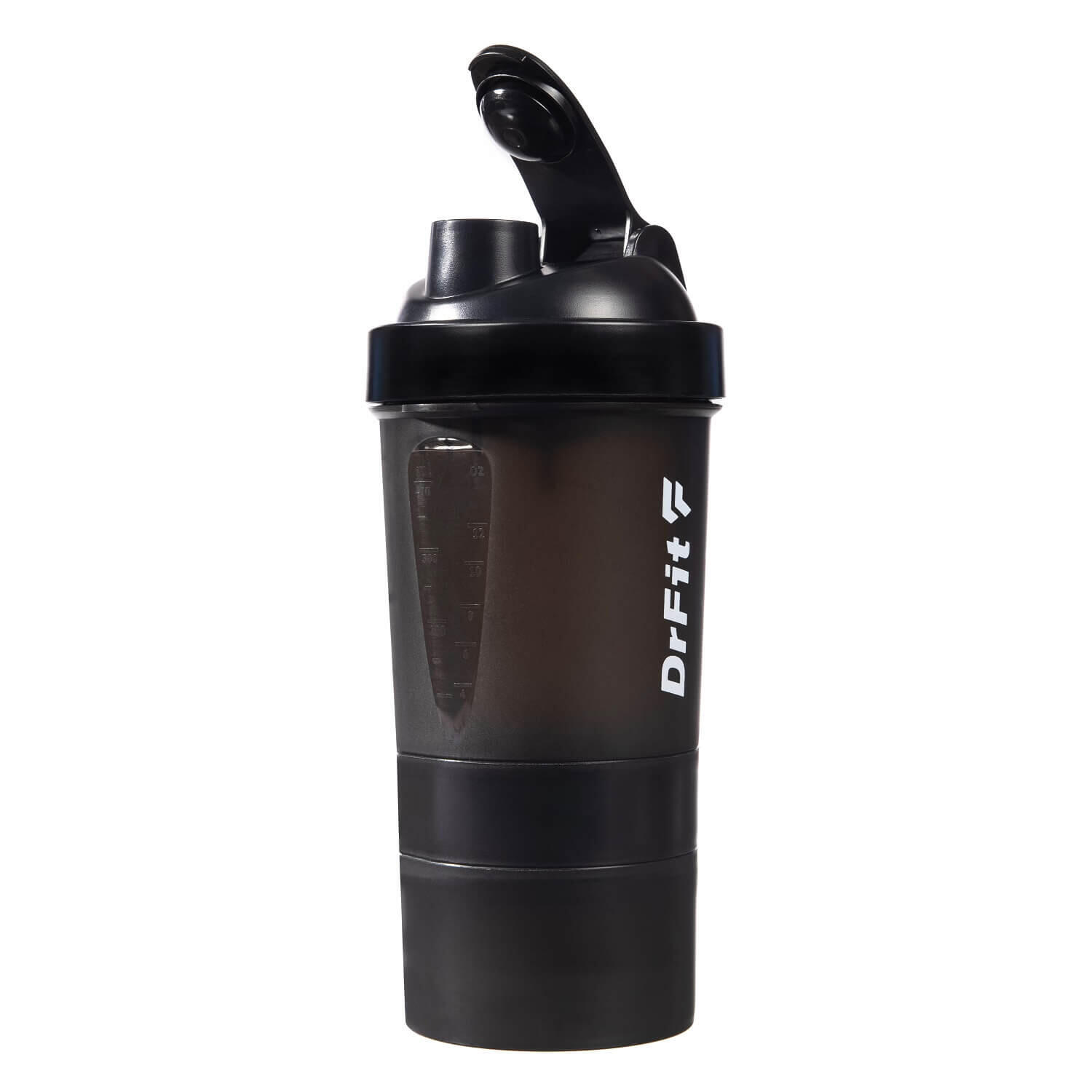 Shaker z sitkiem czarny DrFit