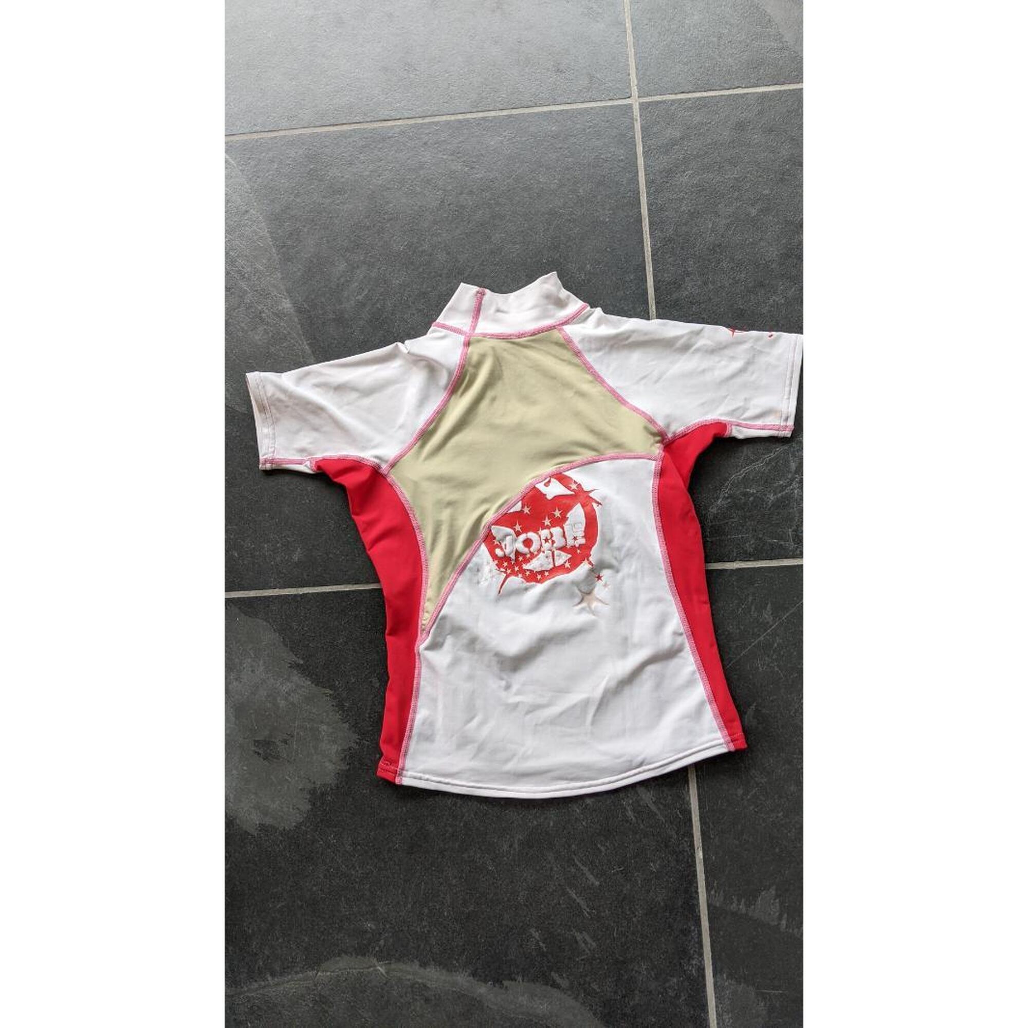 C2C - Top de surf Jobe résistant aux UV pour filles Rouge 7-8 ans