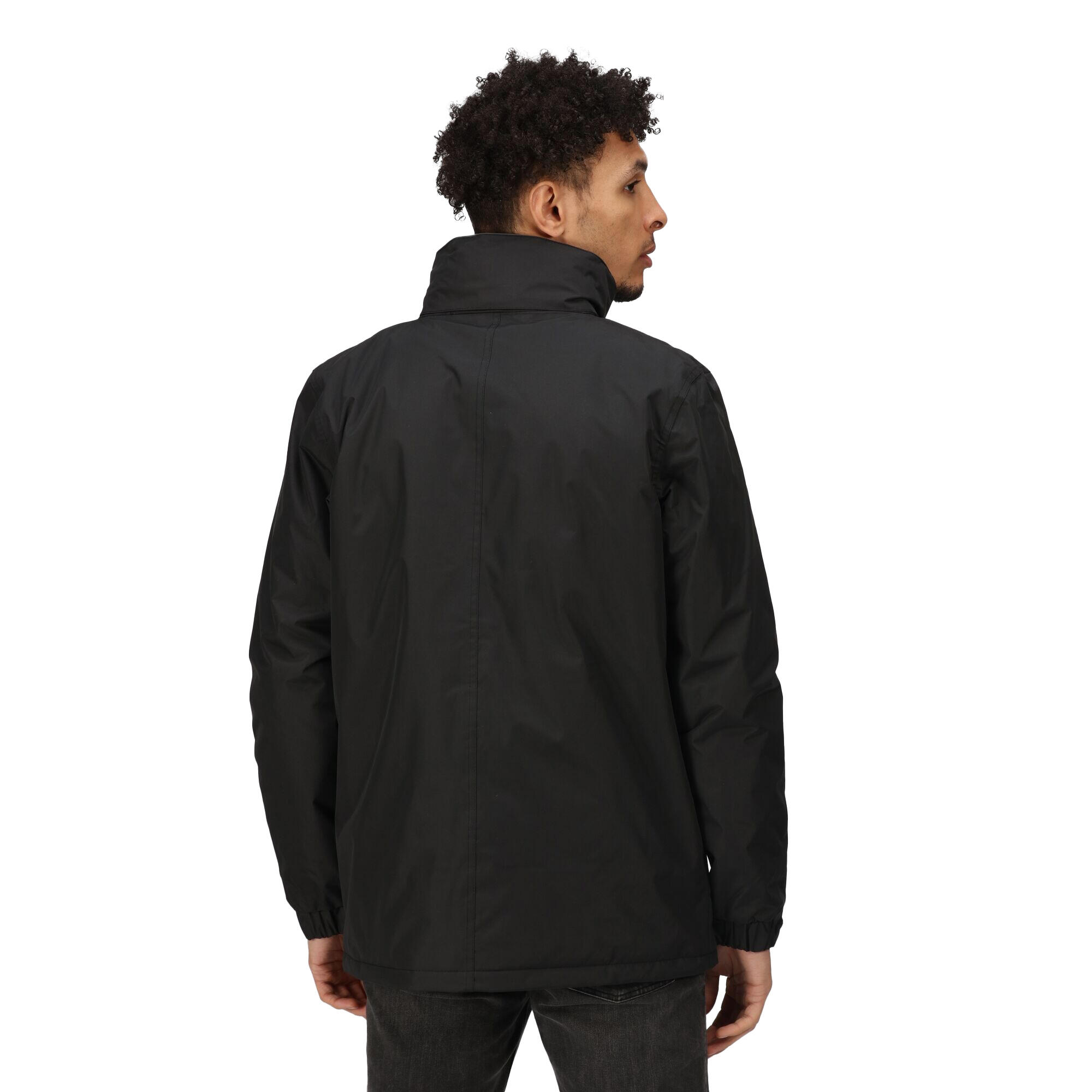 Mens Beauford Waterproof Windproof Jacket (Thermoguard Insulation) (Black) 4/5