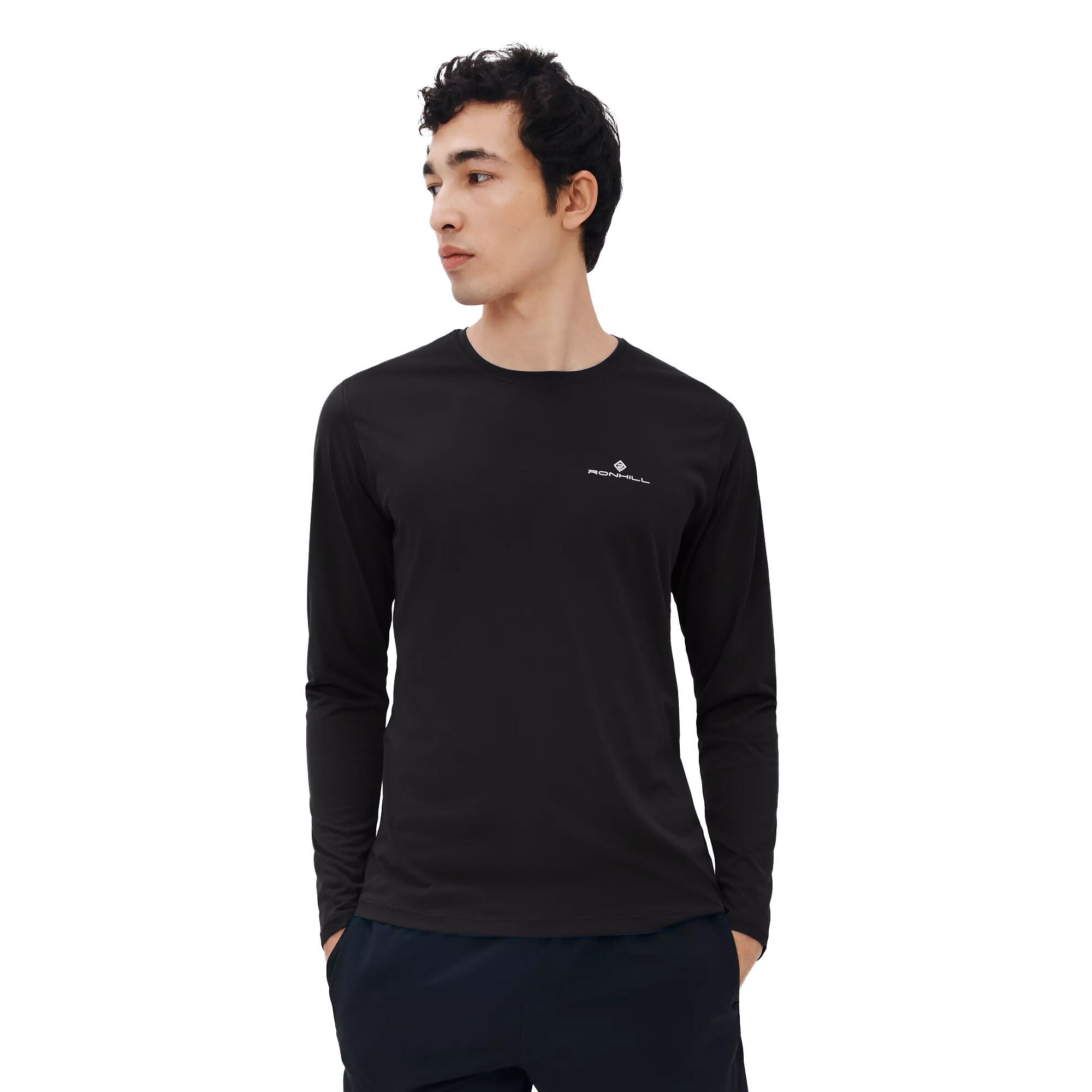 Mens Core LongSleeved TShirt (Black) 3/3