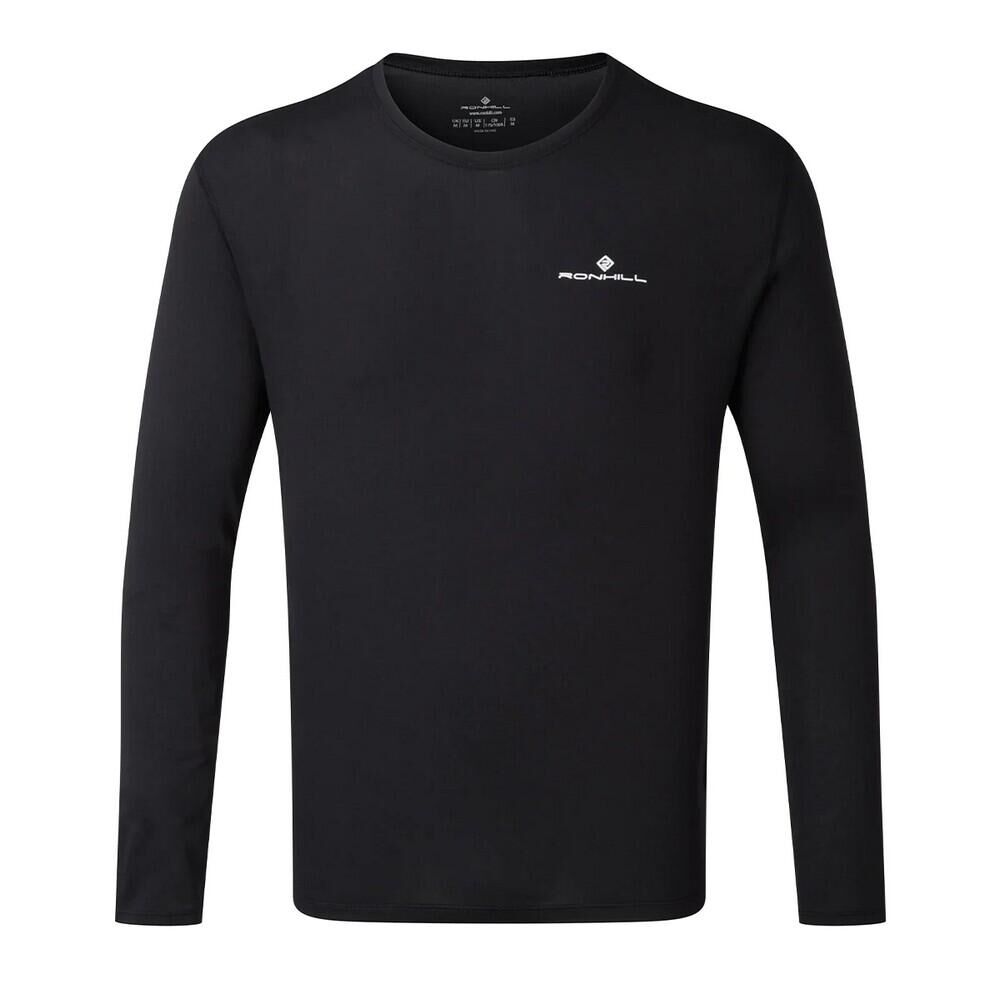 RONHILL Mens Core LongSleeved TShirt (Black)