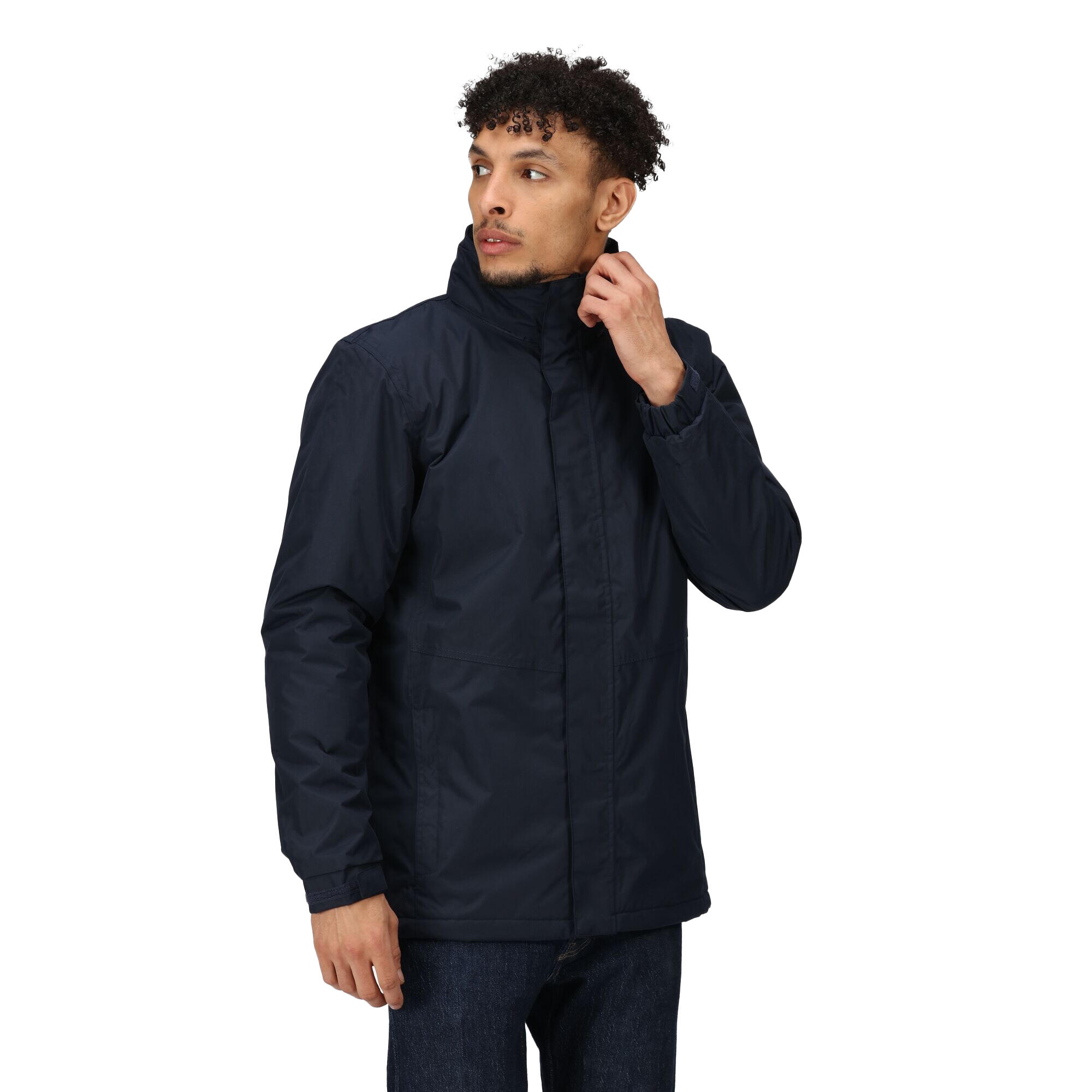 Mens Beauford Waterproof Windproof Jacket (Thermoguard Insulation) (Navy Blue) 3/5