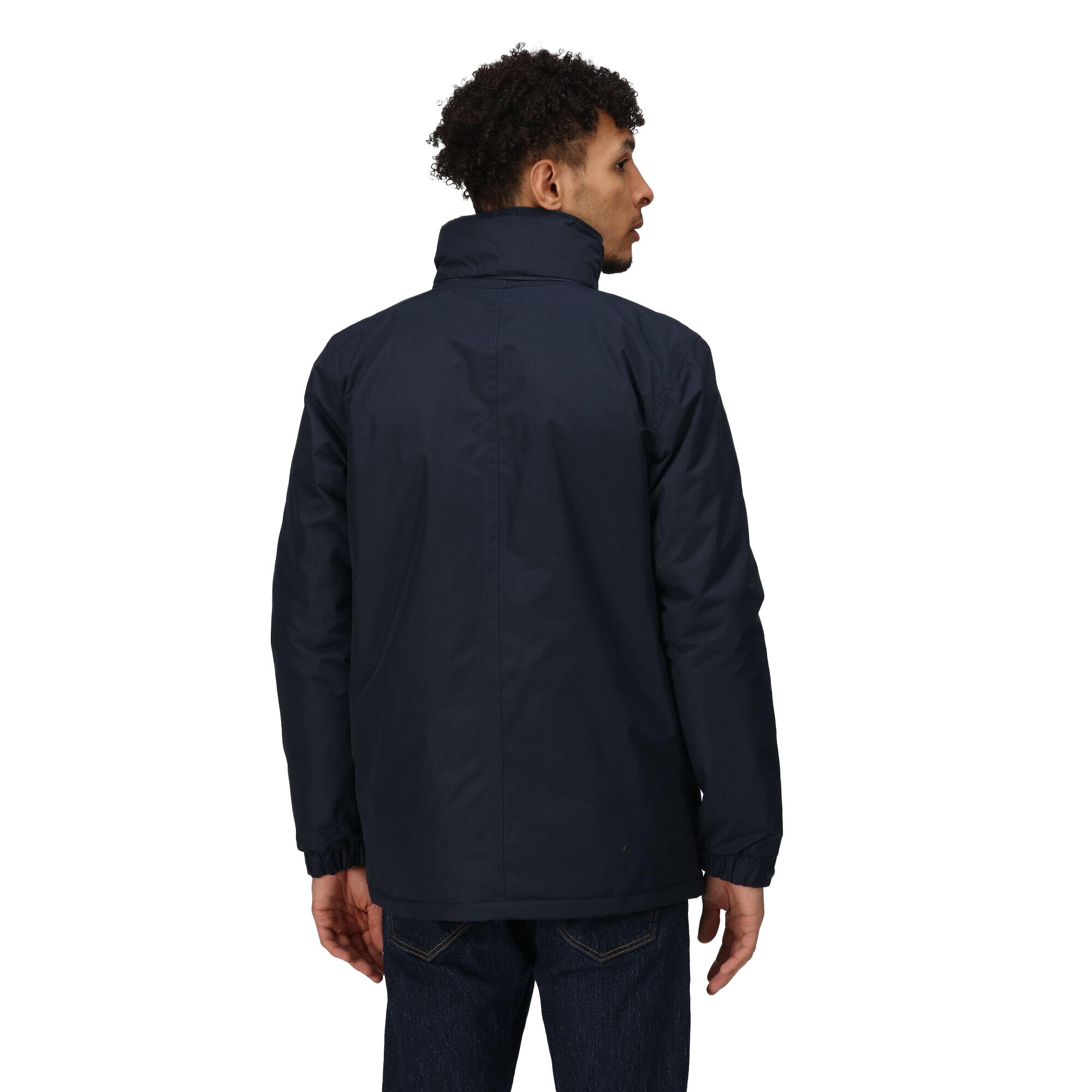 Mens Beauford Waterproof Windproof Jacket (Thermoguard Insulation) (Navy Blue) 4/5