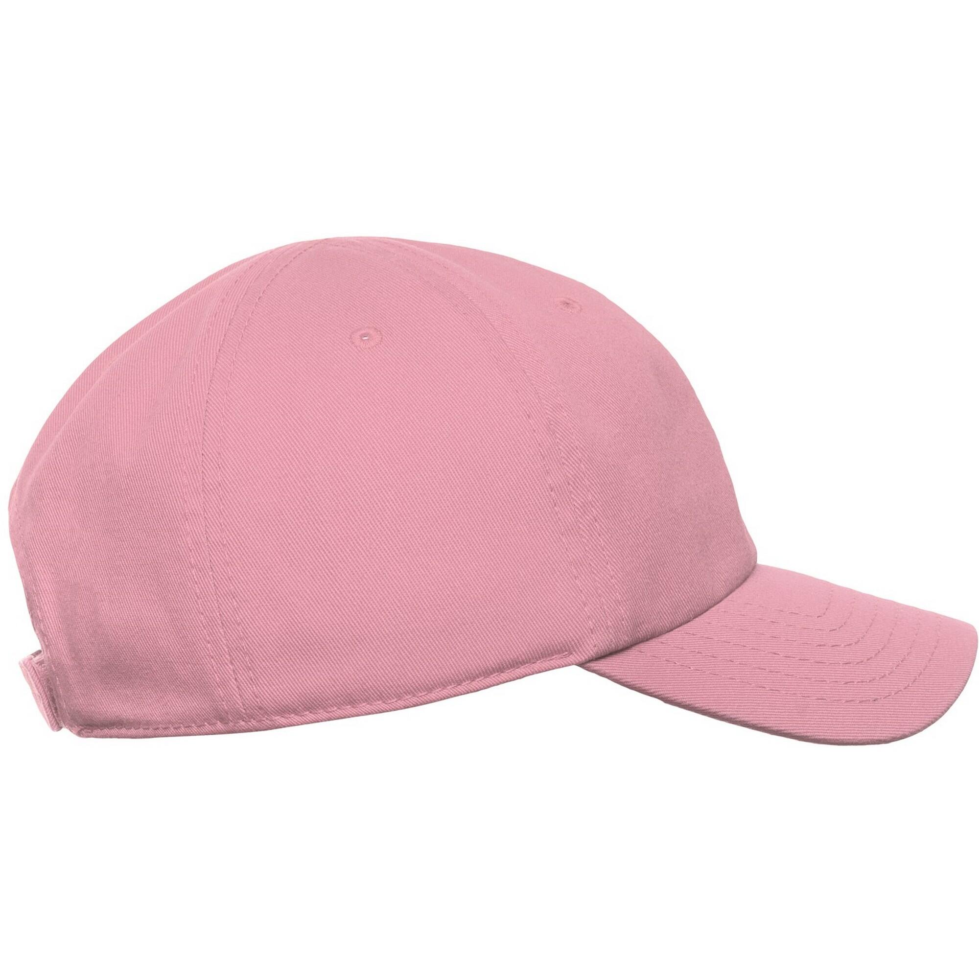 Childrens/Kids Fraser 6 Panel Organic Cotton Baseball Cap (Pink) 3/3