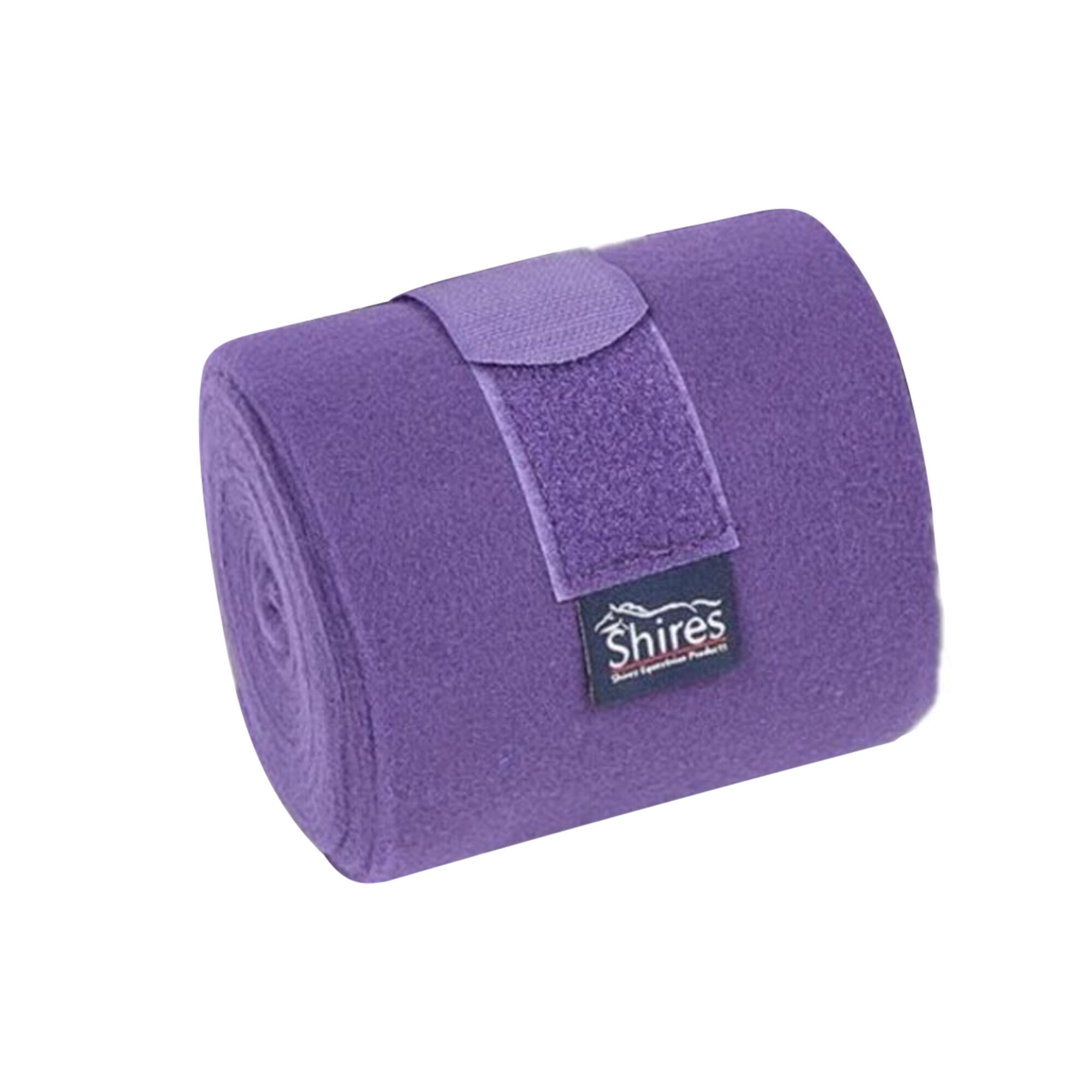 Fleece Horse Bandages (Pack of 4) (Purple) 3/3