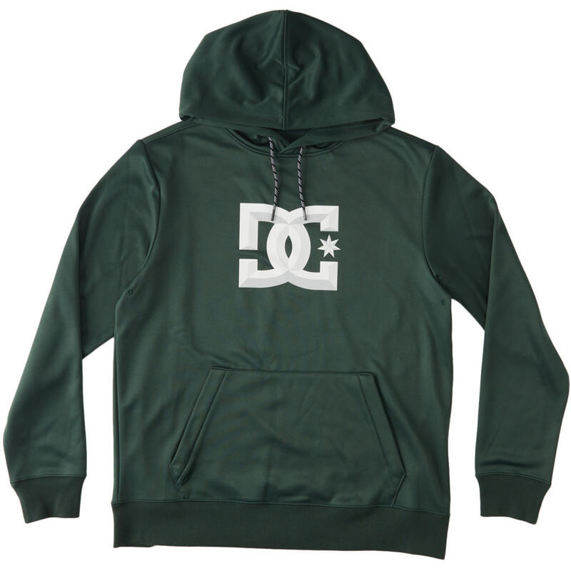 Pulóver DC Shoes SNOWSTAR - TECHNICAL FLEECE, Zöld, Férfiak