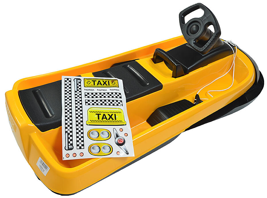 Hamax "Sno Taxi" 2-seater sled with steering wheel and brakes 3/4