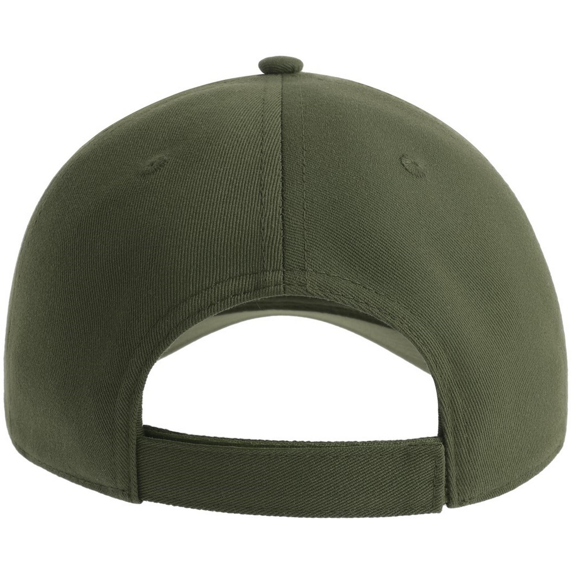 Unisex Adult Fiji polyester Cap (Olive) 2/3