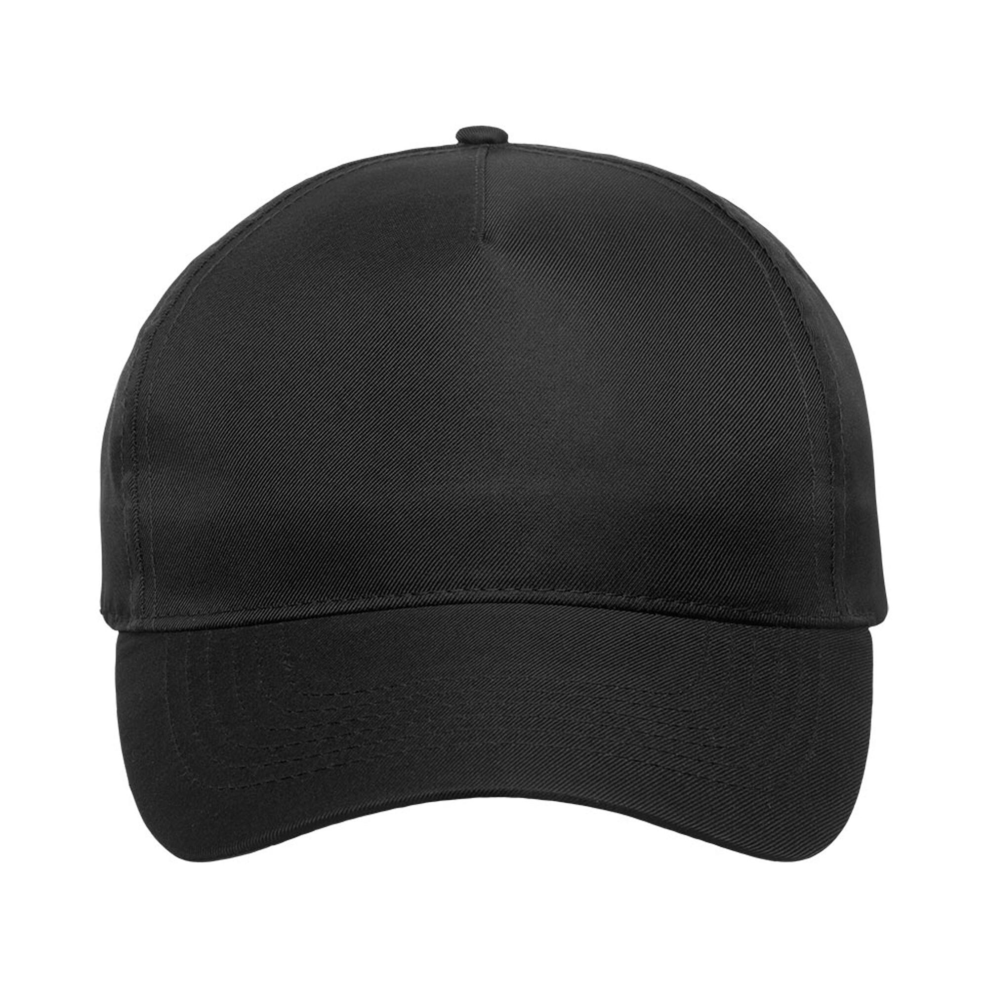 Recy Five Recycled Polyester Baseball Cap (Black) 3/3