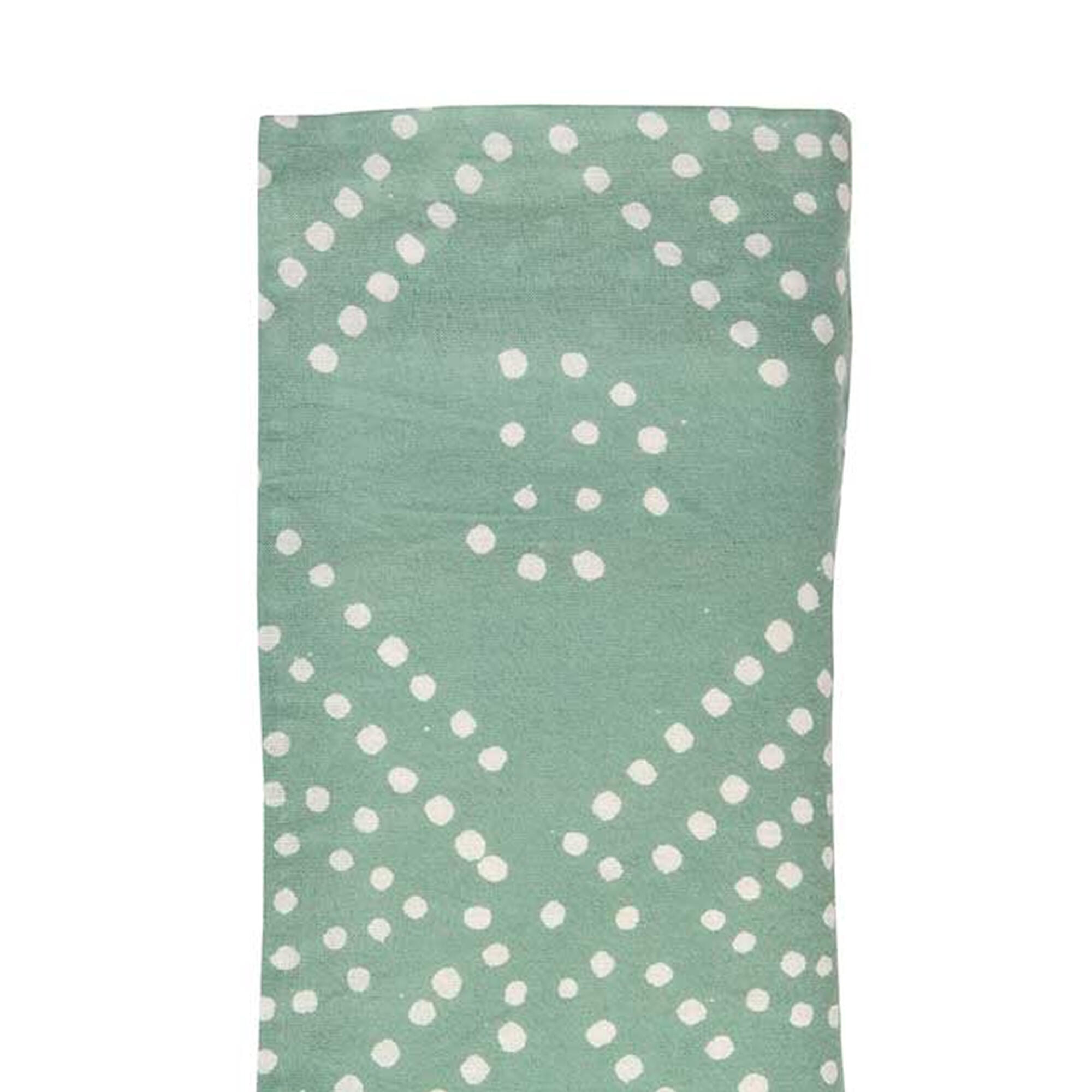 Cotton Patterned Eye Pillow (Green) 3/3
