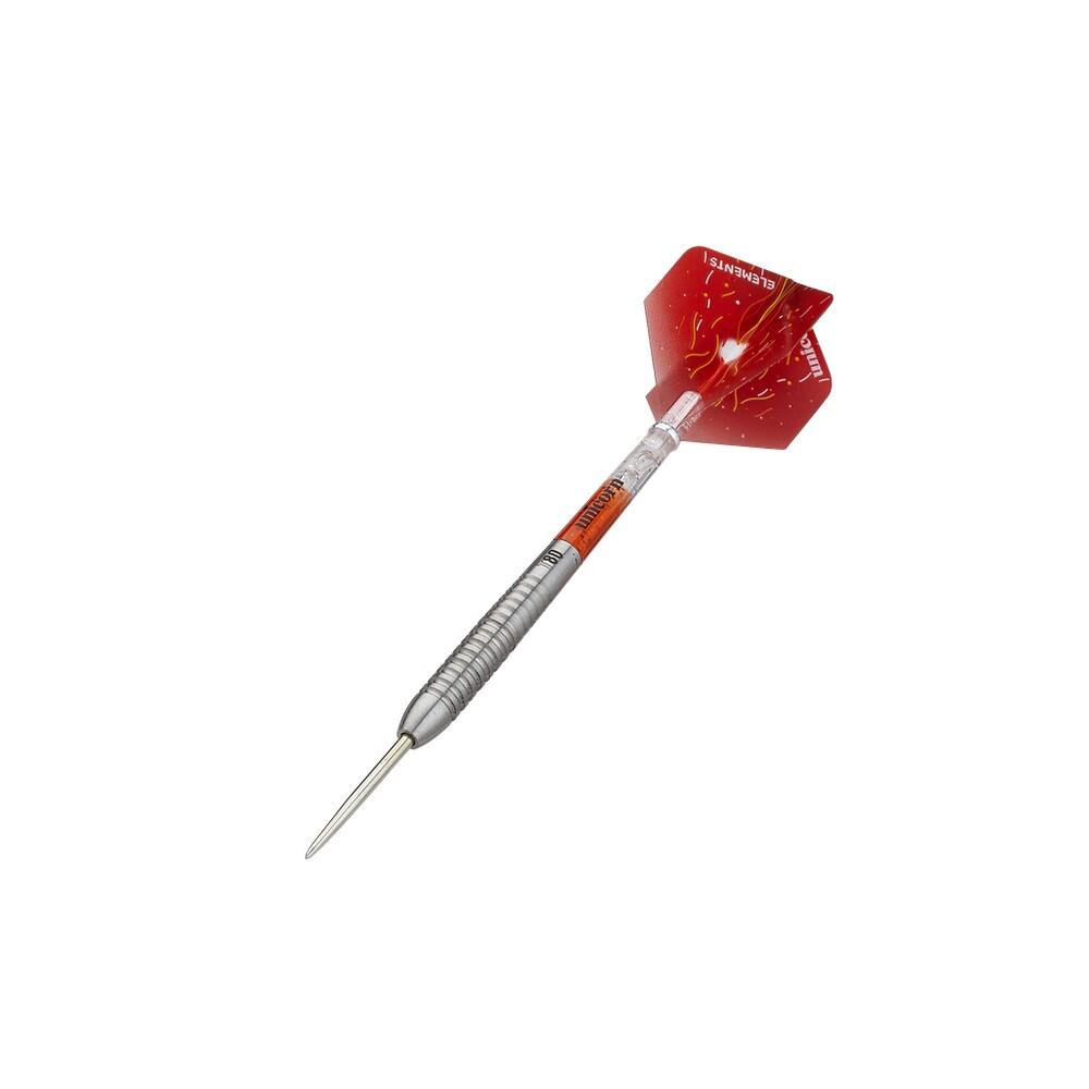 Striker Tungsten Darts (Pack of 3) (Silver/Red) 2/3