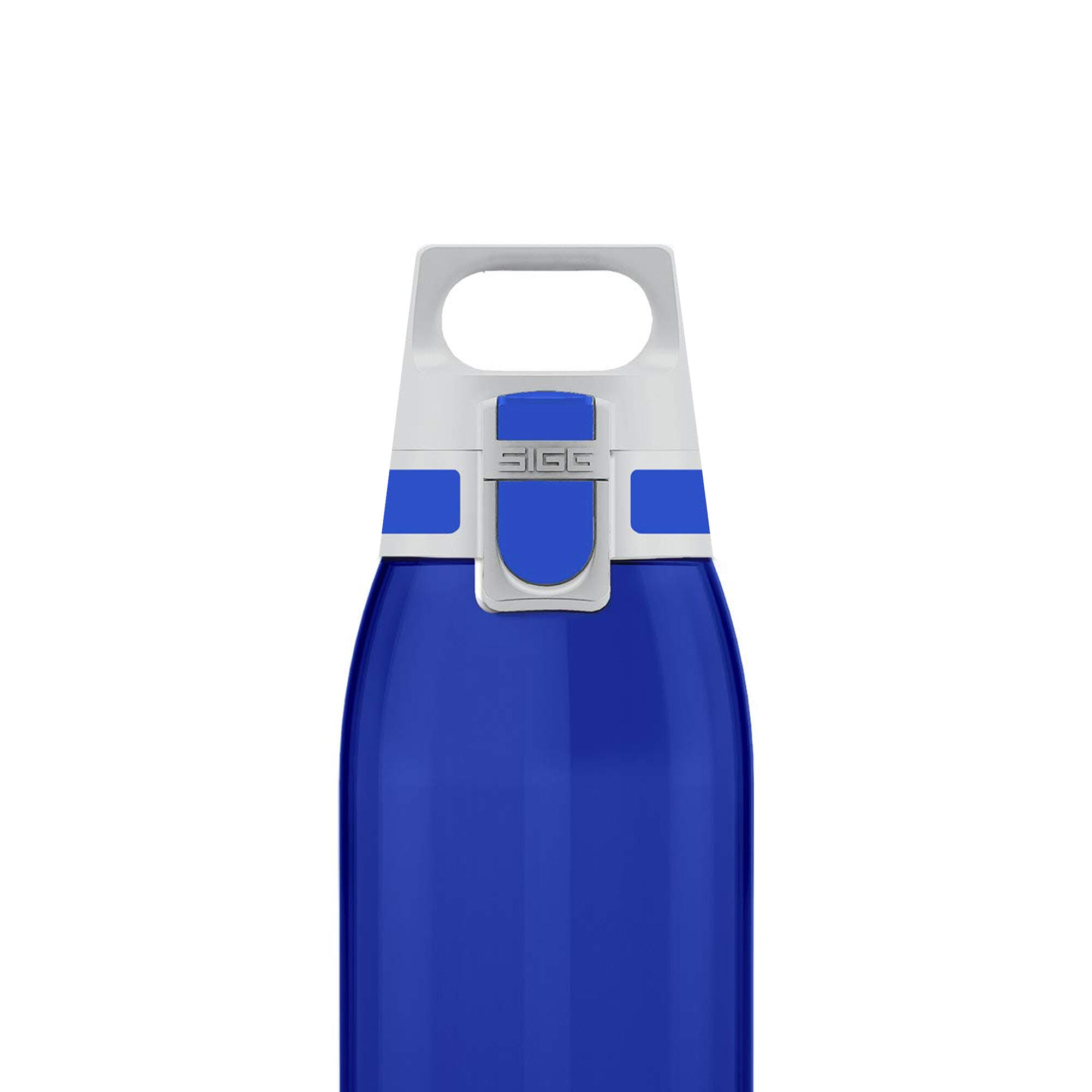 Wasserflasche "Total Color" Damen und Herren Blau 3/4