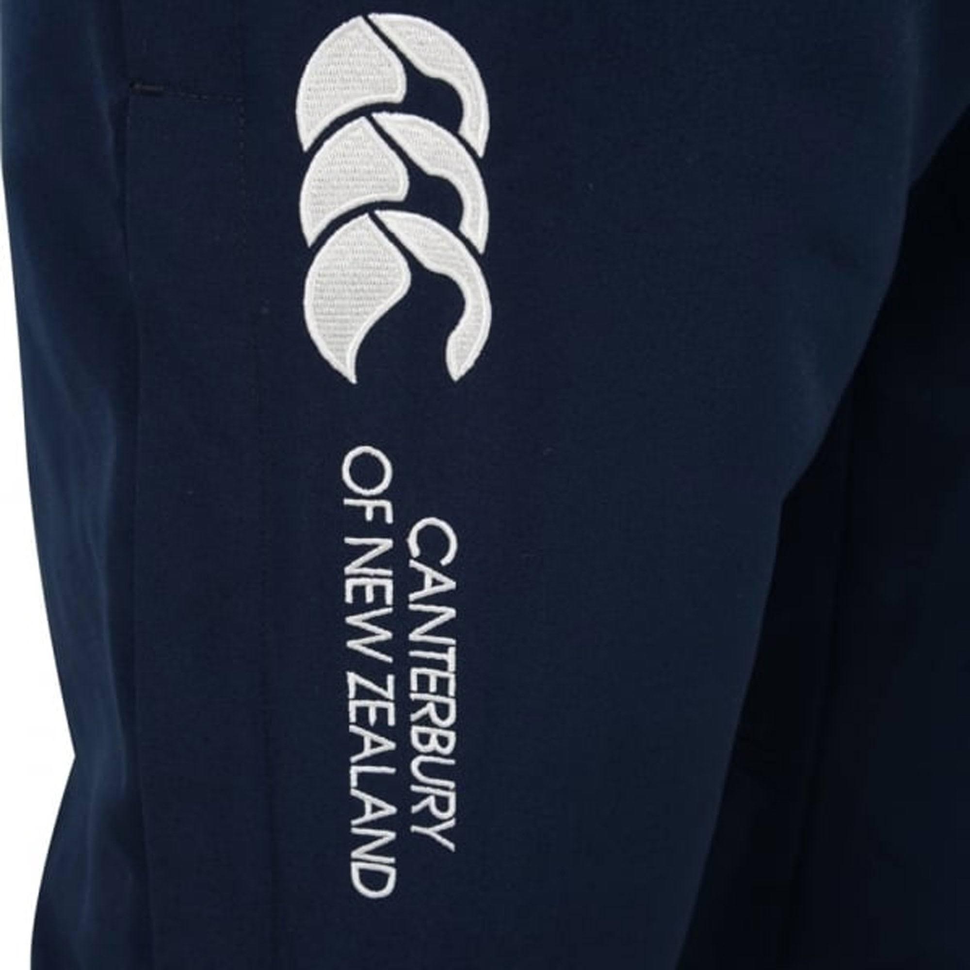 Childrens/Kids Cuffed Ankle Tracksuit Bottoms (Navy) 3/3