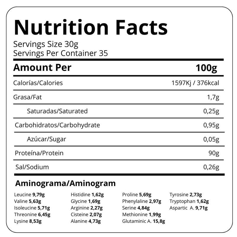 Protella - Proteína Isolada 1 kg - Proteína de alta qualidade