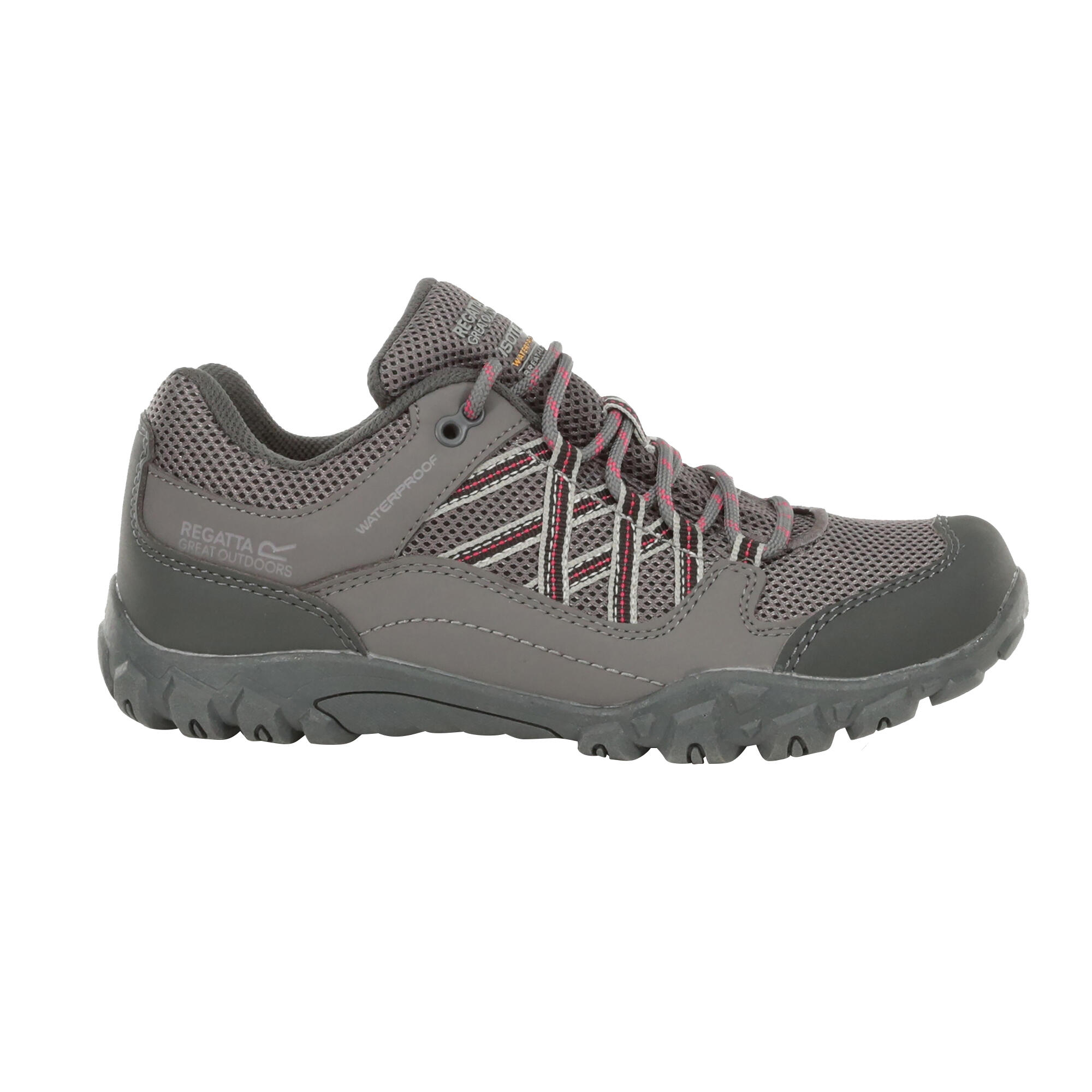 Chaussures De Marche EDGEPOINT Femme (Gris/rose) 3/5