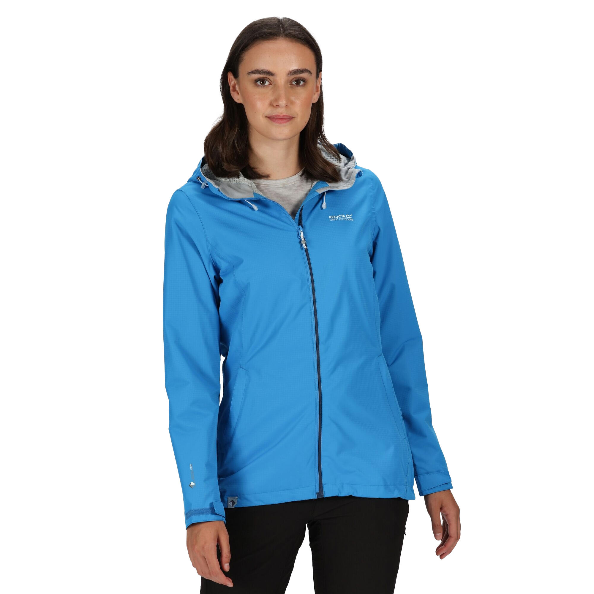 Womens/Ladies Hamara III Waterproof Jacket (Blue Aster) 3/4