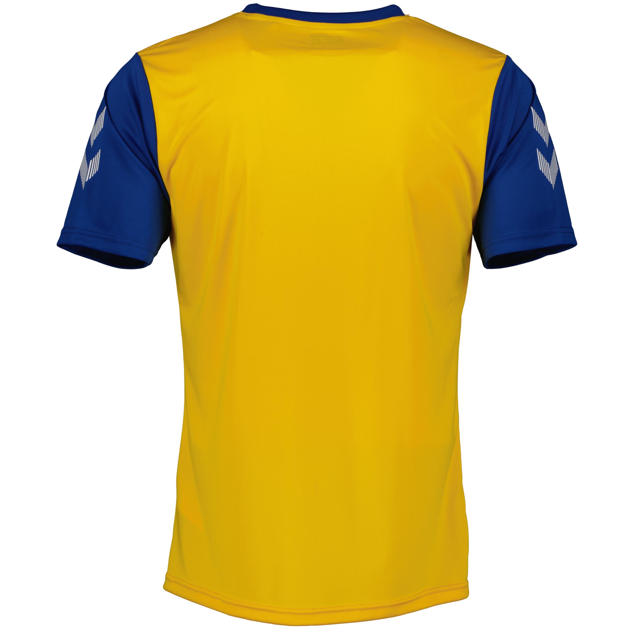 Match jersey for men, great for football, in yellow/blue 2/3