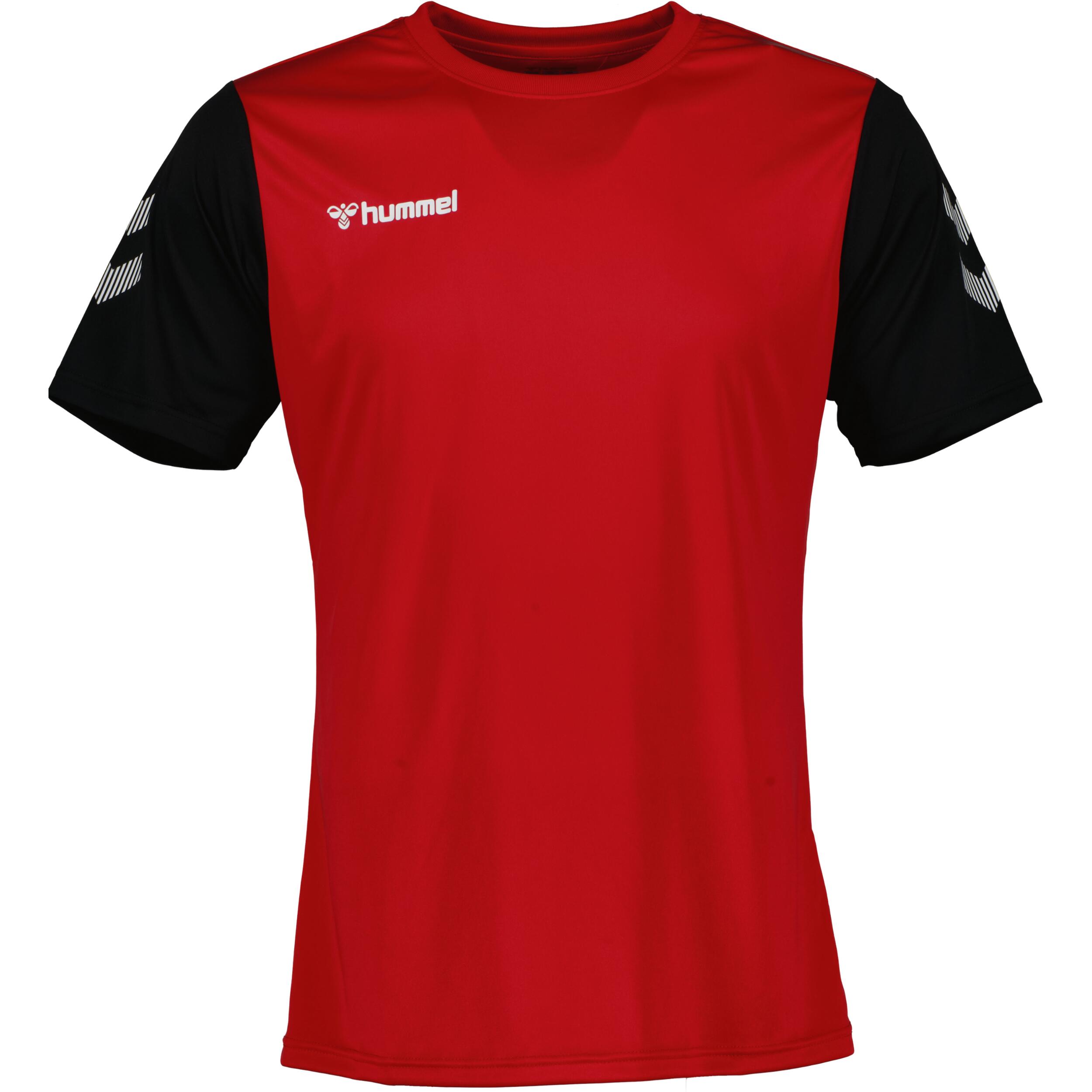 HUMMEL Match jersey for men, great for football, in red/black