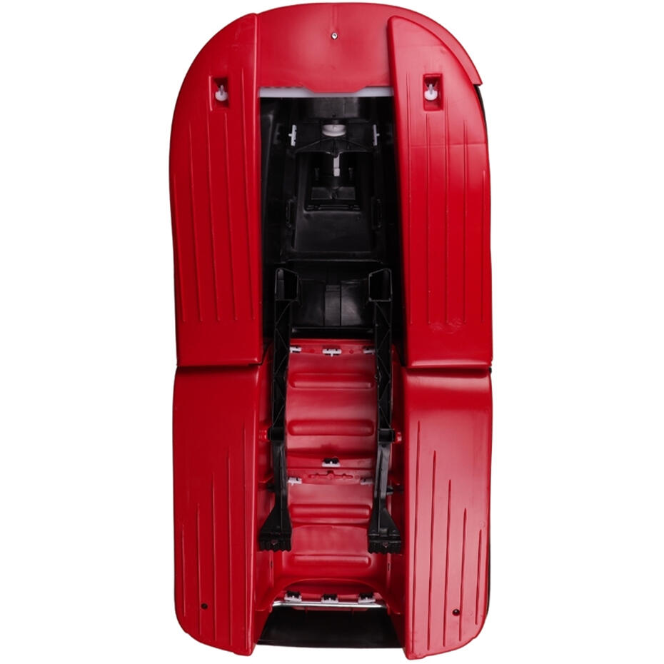 Slitta Hamax a 2 posti con volante e freni "Sno Racing 4/6