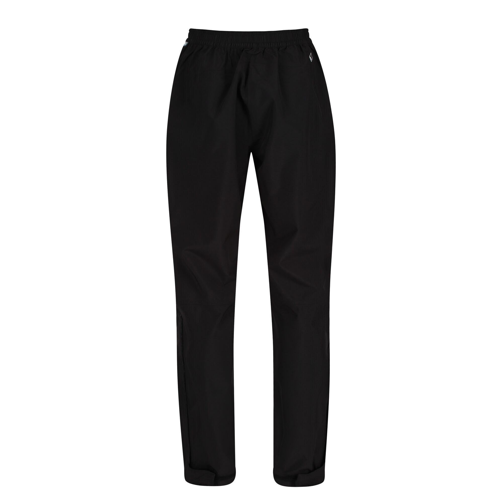 Womens/Ladies Highton Waterproof Over Trousers (Black) 2/5