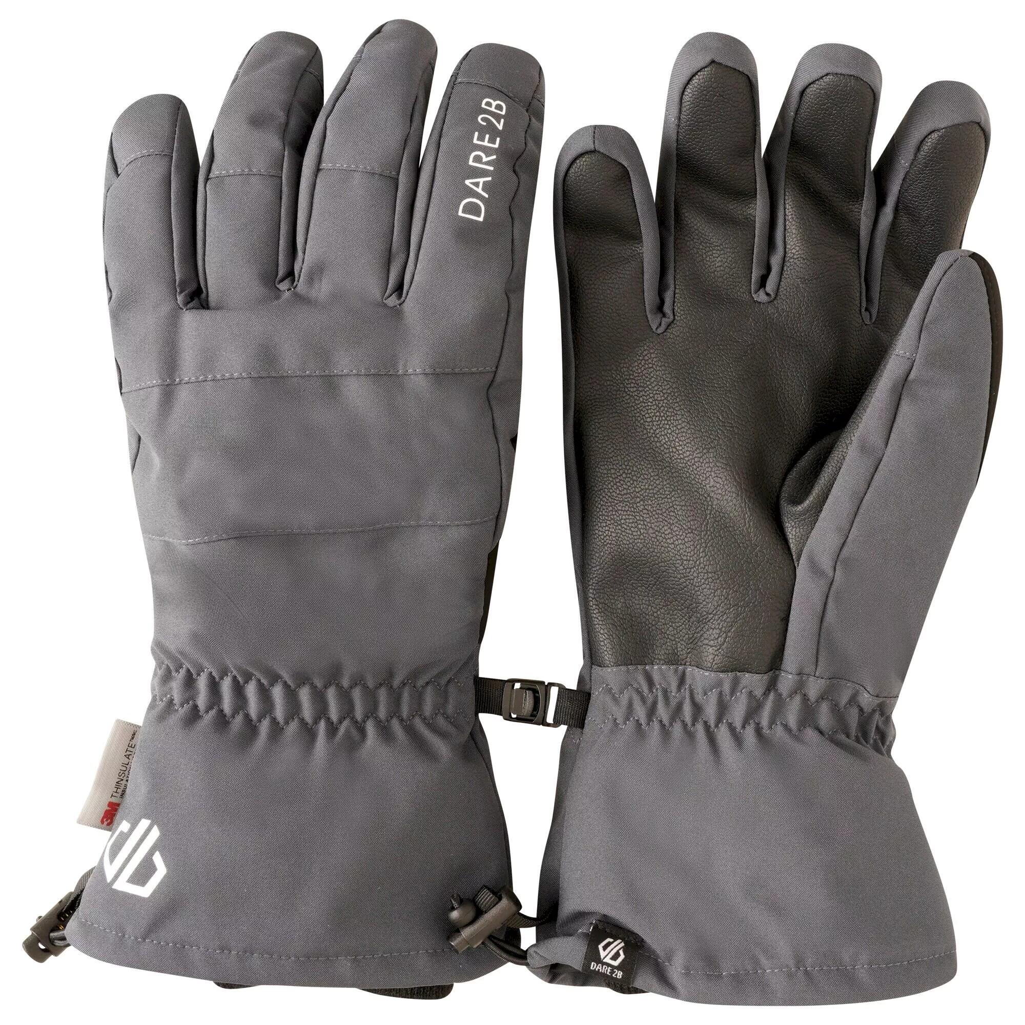 Mens Diversity II Ski Gloves (Black) 3/4