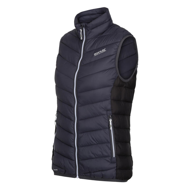 Dames Harrock Lichtgewicht Body Warmer (Afdichting Grijs/Zwart)