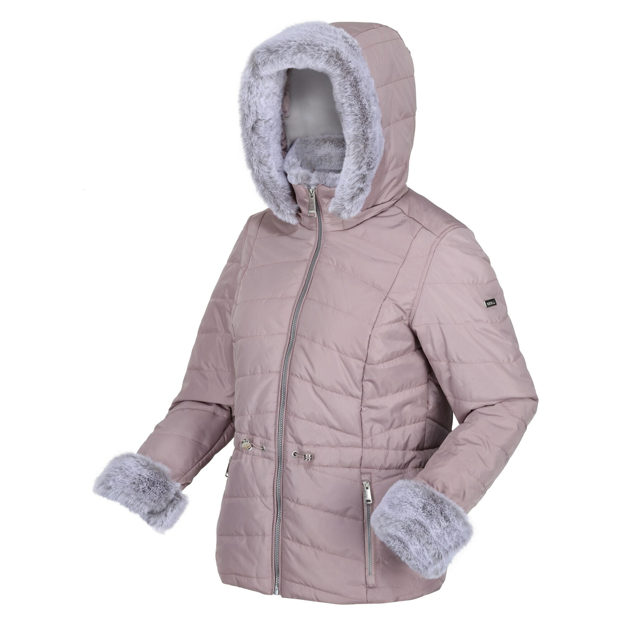 Veste Motif/style Bord Duveteux WILLABELLA Femme (Vieux Lilas) 3/5