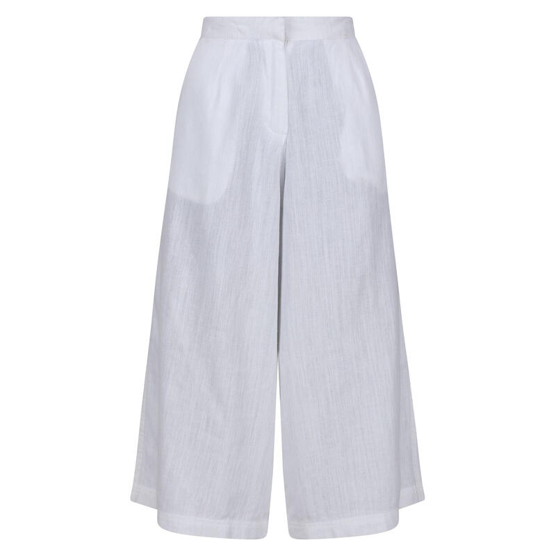 Pantalones Culottes Madley para Mujer Blanco