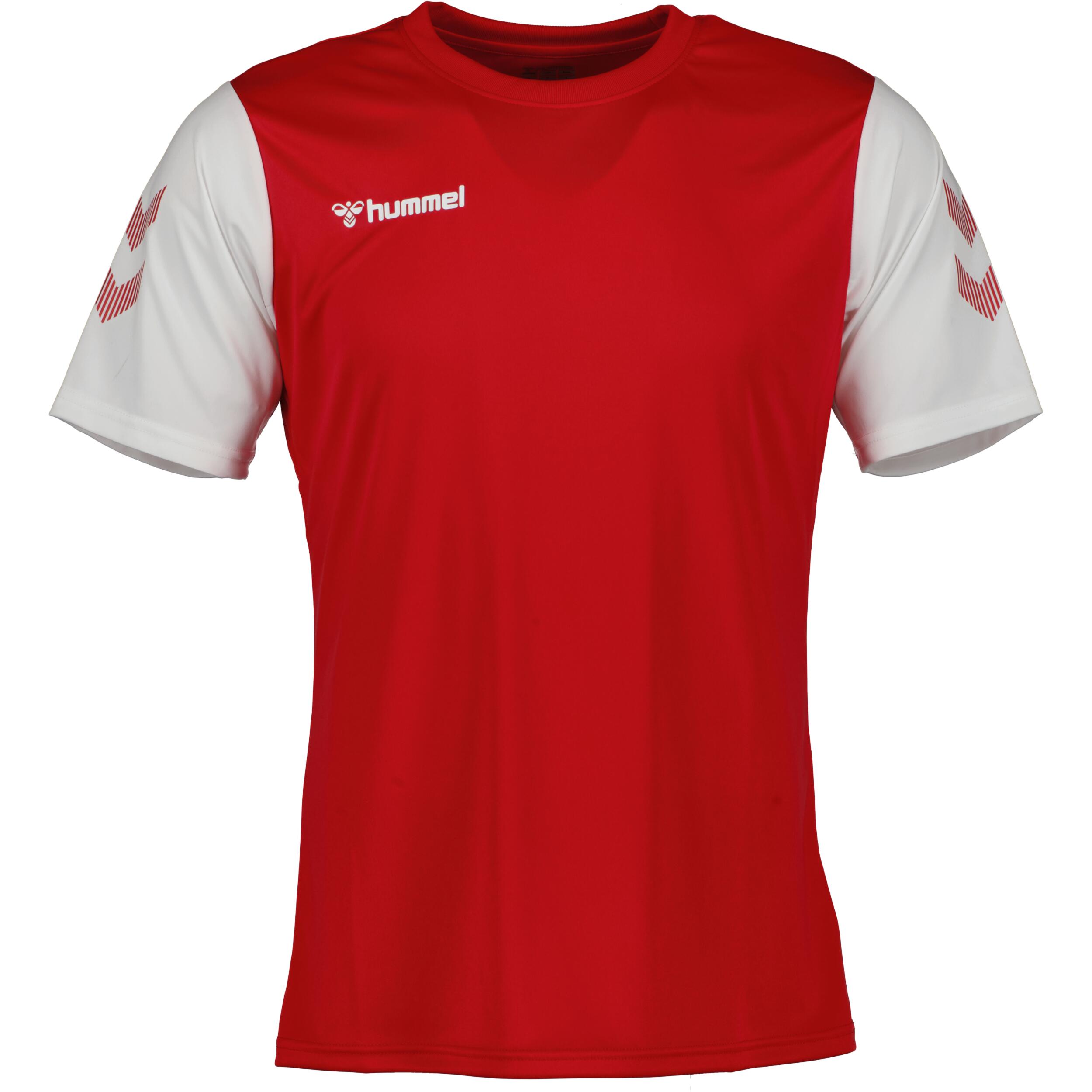 Match jersey for men, great for football, in red/white 1/3