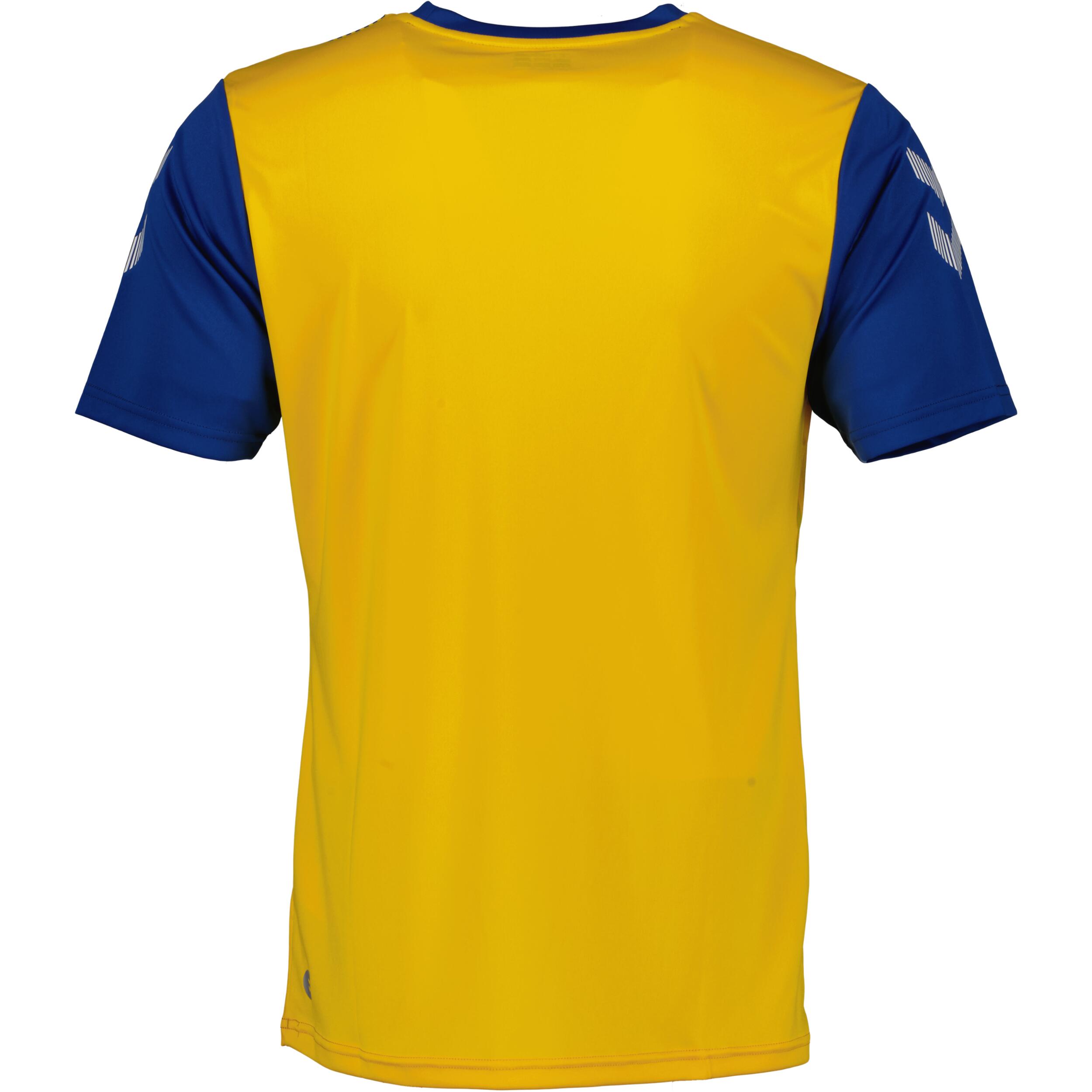 Mexico jersey for kids, great for football, in true blue/sports yellow 2/3